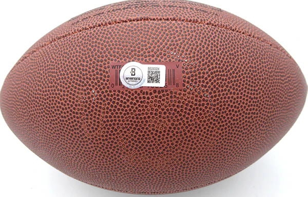 Deion Branch Autographed Football Patriots, Seahawks Beckett BAS QR #BS30324 - Image 4