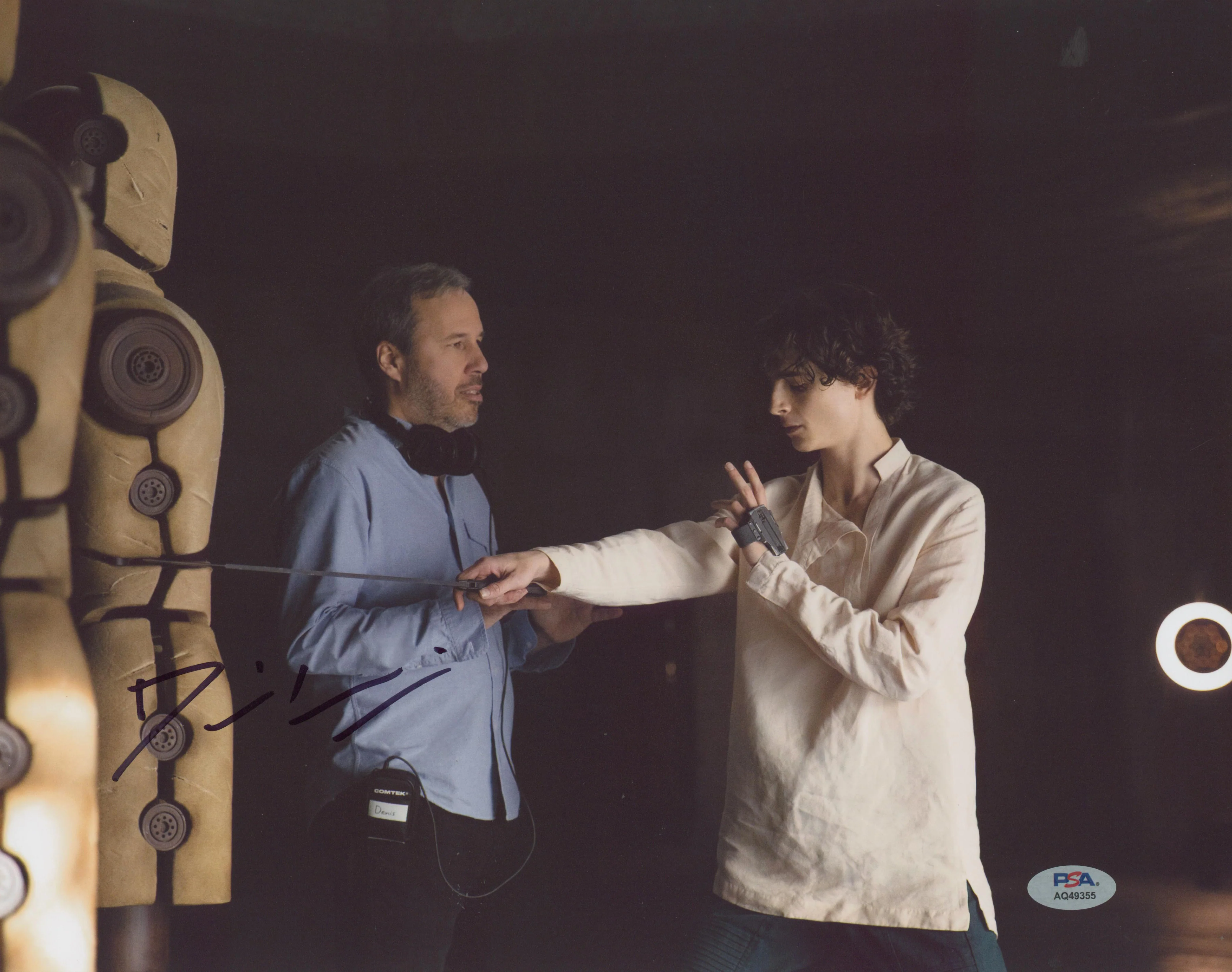 Denis Villeneuve Dune Authentic Signed 11x14 Horizontal Photo PSA/DNA #AQ49355 - Image 2