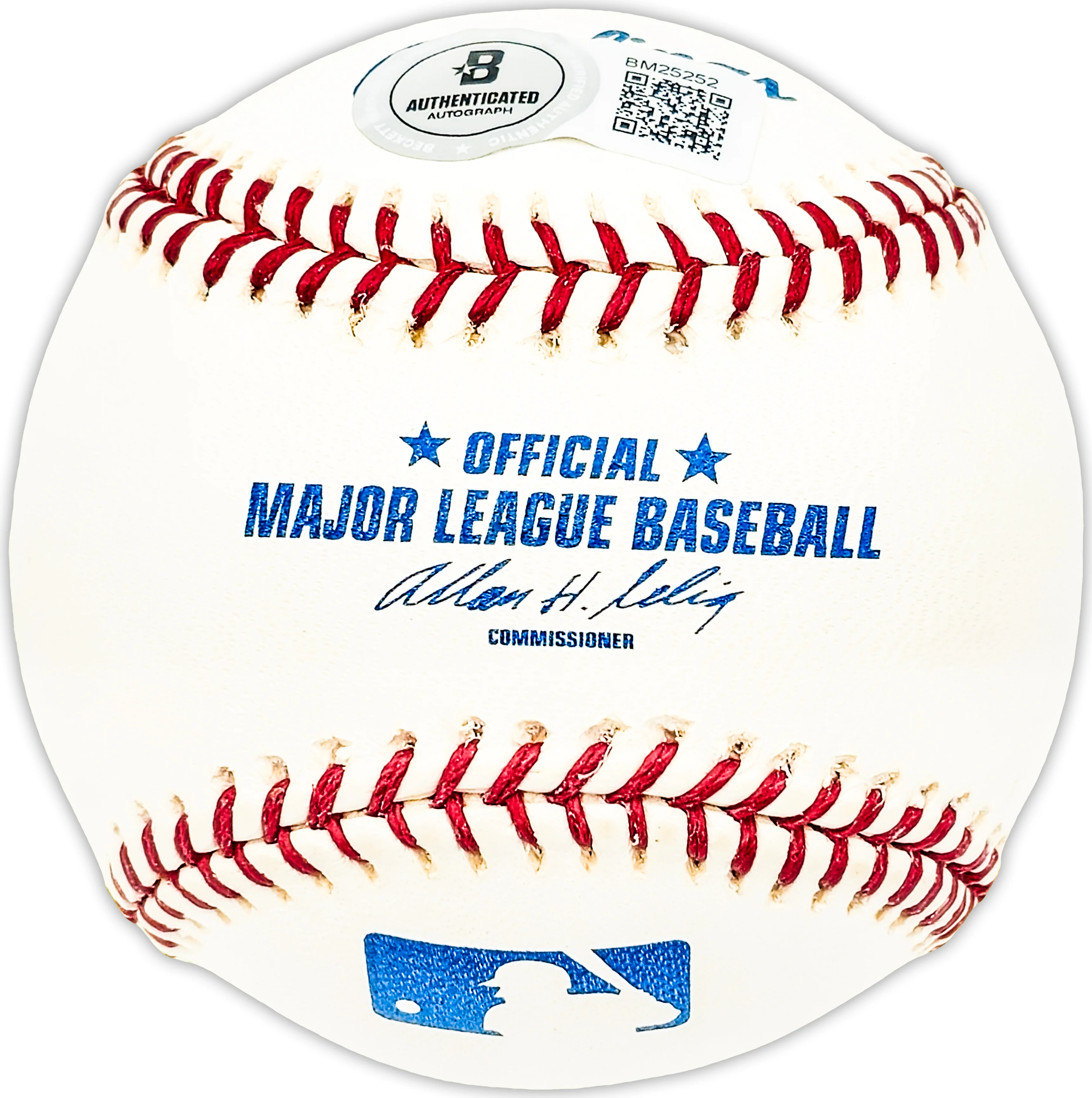 Denny Lemaster Autographed Official MLB Baseball Atlanta Braves, Houston Astros Beckett BAS QR #BM25252 - Image 2