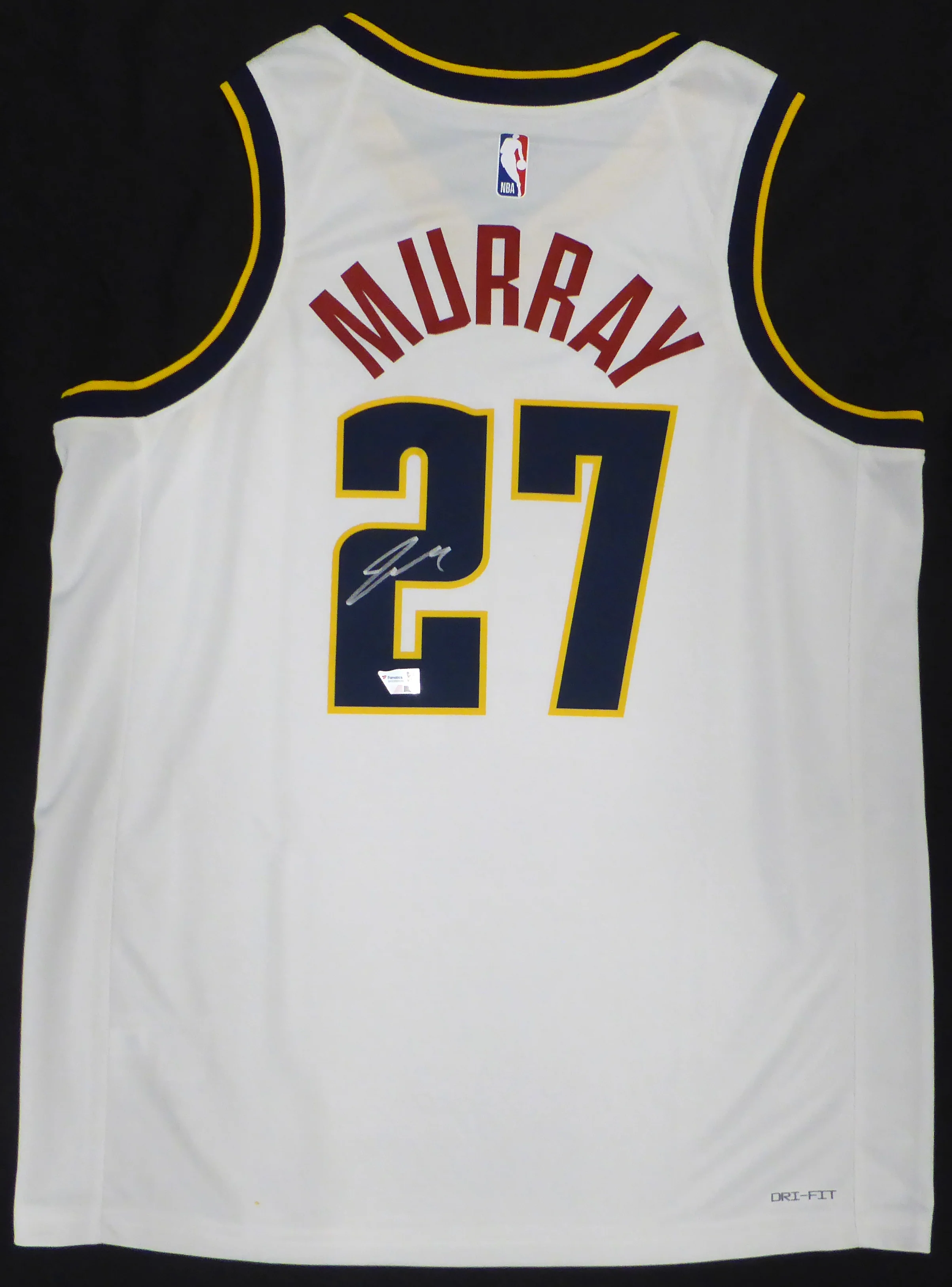 Denver Nuggets Jamal Murray Autographed White Nike Jersey Fanatics #SV33329634 - Image 2
