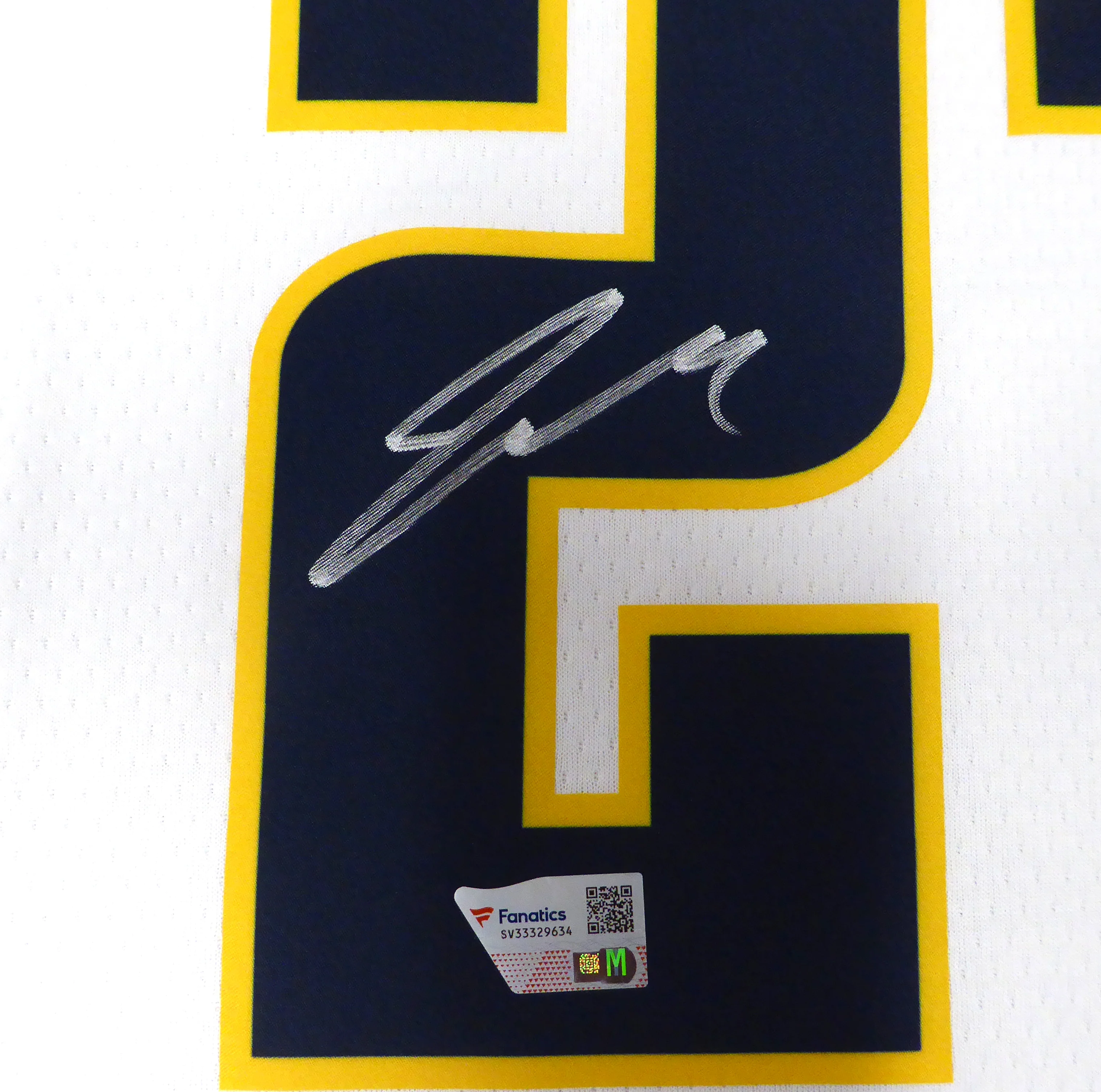 Denver Nuggets Jamal Murray Autographed White Nike Jersey Fanatics #SV33329634 - Image 3