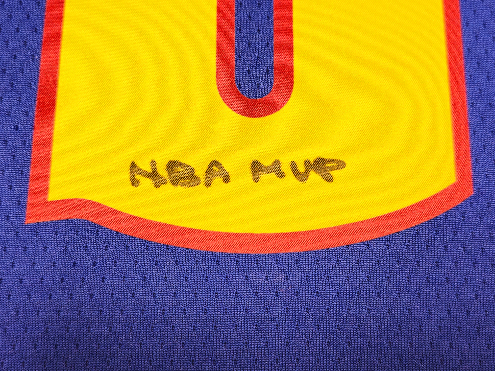 Denver Nuggets Nikola Jokic Autographed Blue Nike Statement Edition Jersey Size 52 "NBA MVP" JSA Stock #235475 - Image 5