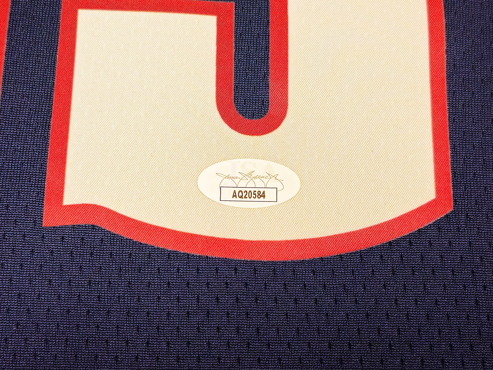 Denver Nuggets Nikola Jokic Autographed Blue Nike Swingman Icon Edition Jersey Size 48 JSA Stock #221497 - Image 5