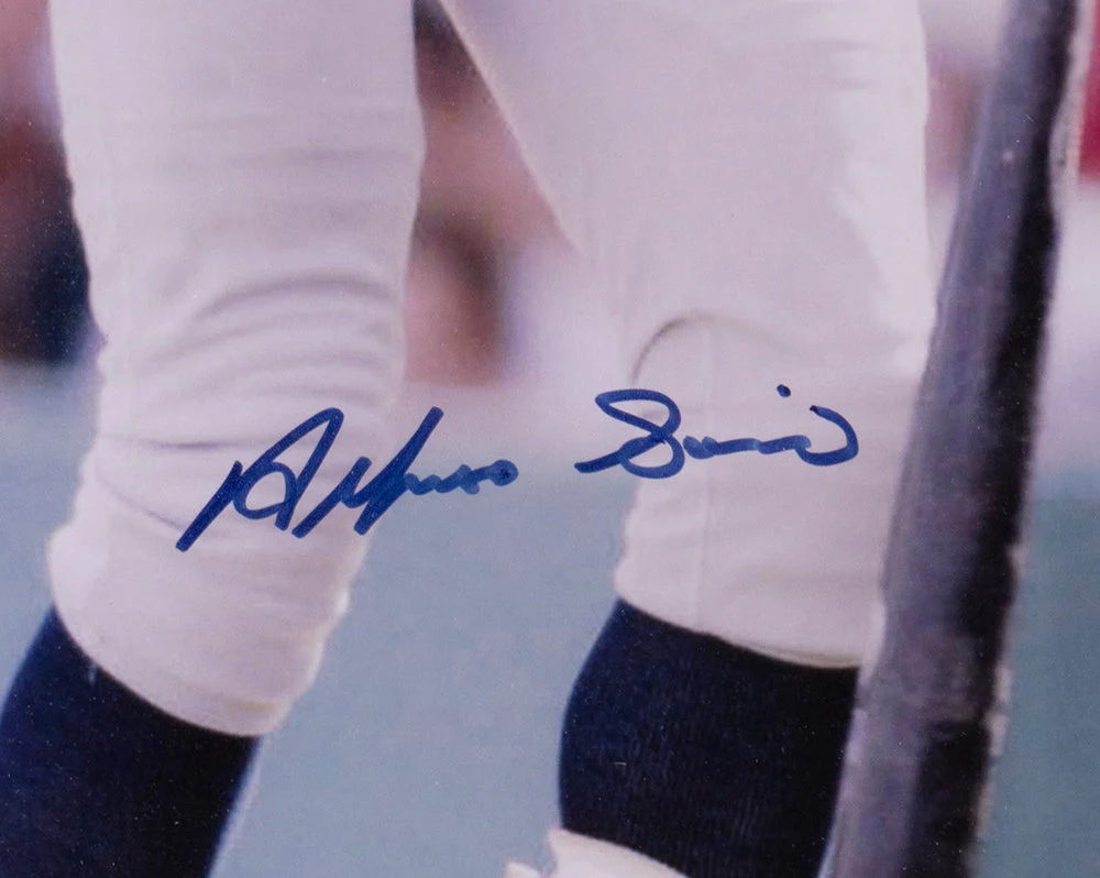 Derek Jeter Alfonso Soriano Signed Framed New York Yankees 16x20 Photo PSA LOA - Image 3