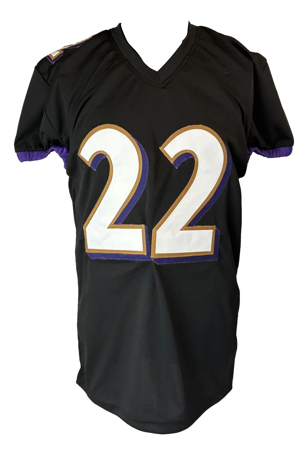 Derrick Henry Baltimore Signed Black Pro-Cut Football Jersey PSA/DNA - Image 3