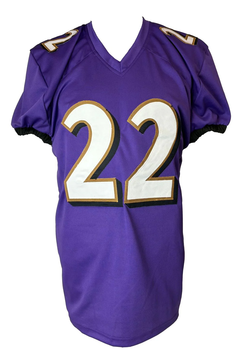Derrick Henry Baltimore Signed Purple Pro-Cut Football Jersey PSA/DNA - Image 3