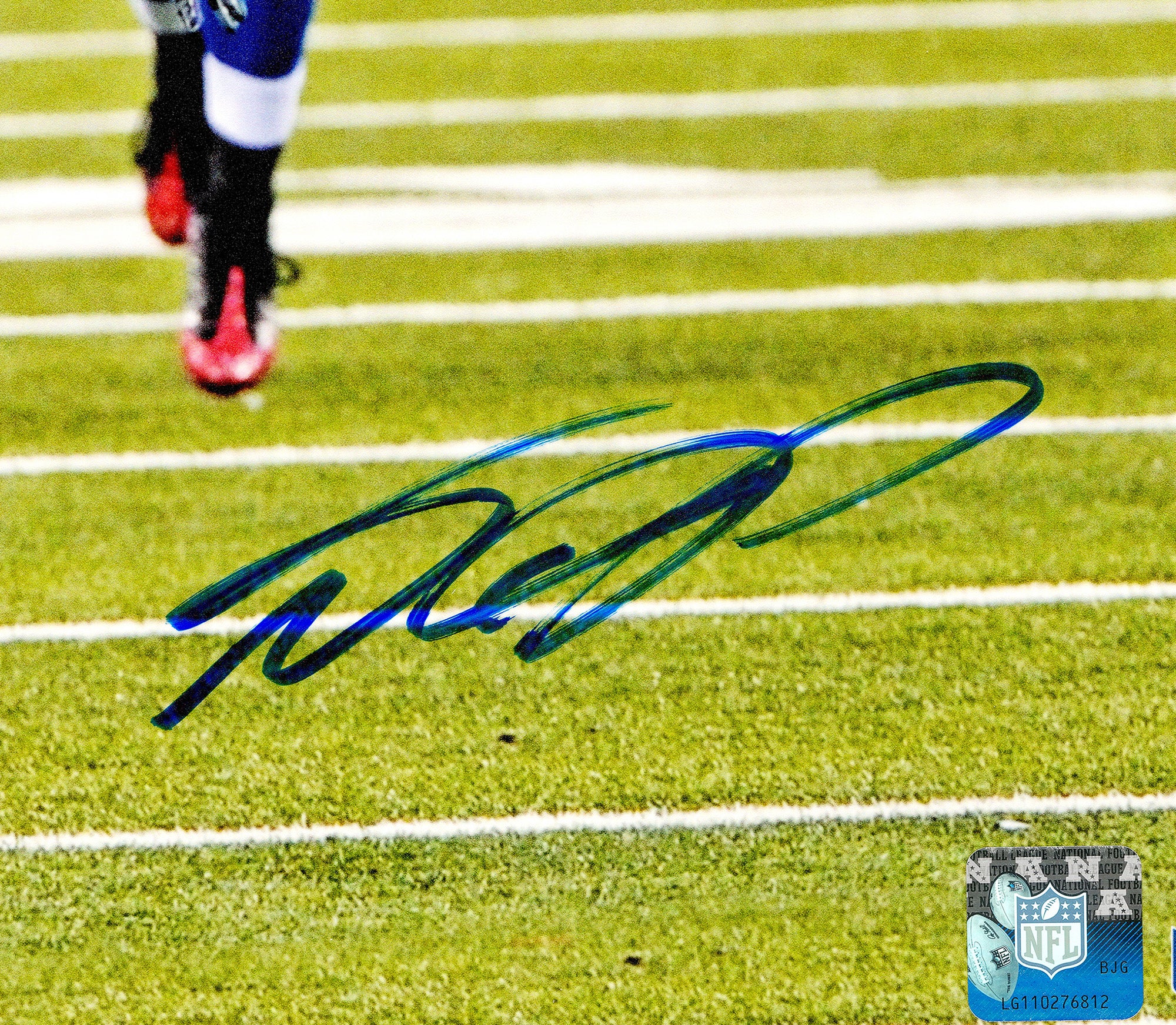 DeSean Jackson Autographed 16x20 Photo Philadelphia Eagles Miracle at the Meadowlands vs. New York Giants Beckett BAS Witness Stock #243627 - Image 2