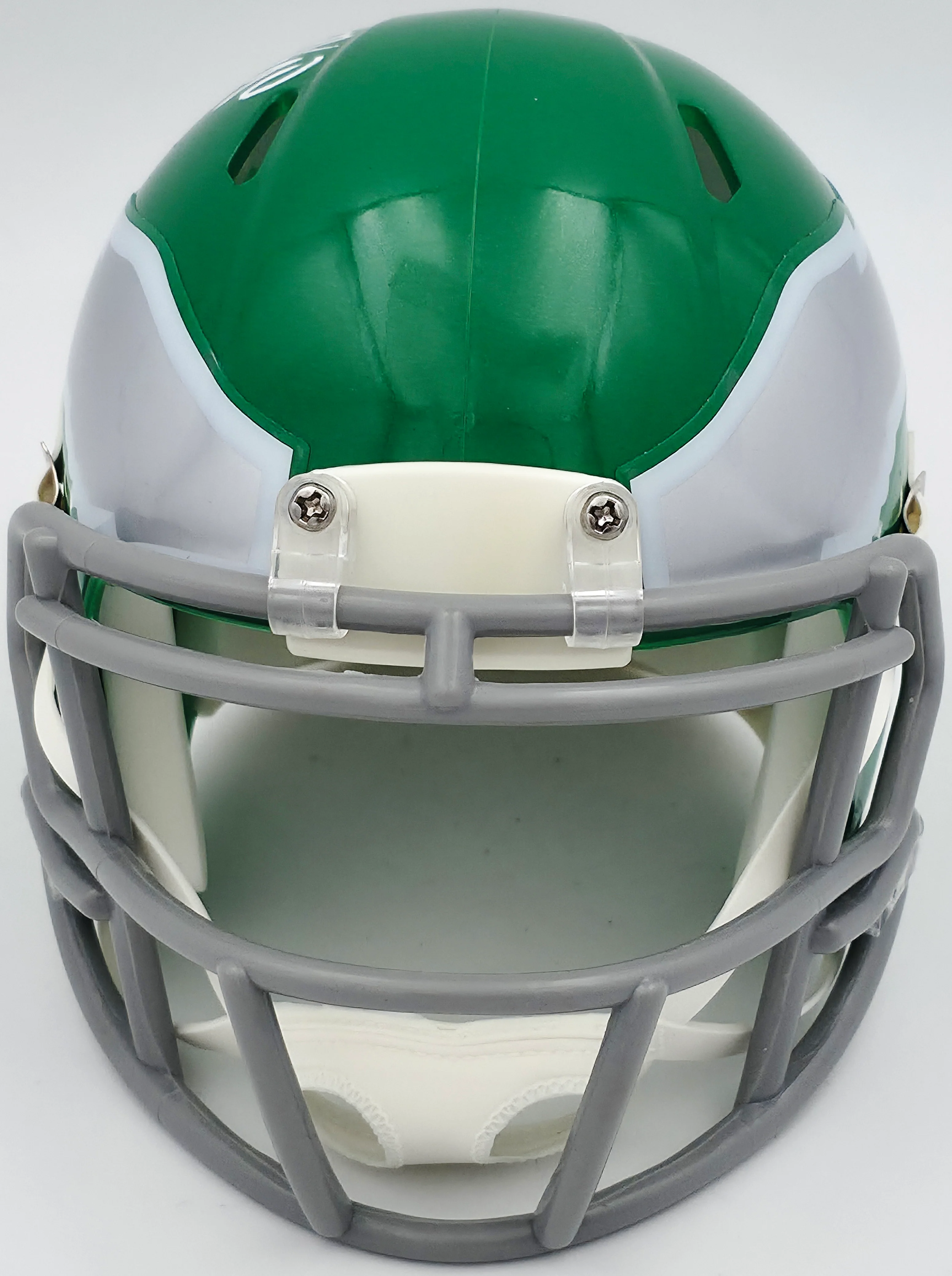 DeSean Jackson Autographed Philadelphia Eagles 2023 Alternate Kelly Green Speed Mini Helmet Beckett BAS Witness Stock #243641 - Image 3