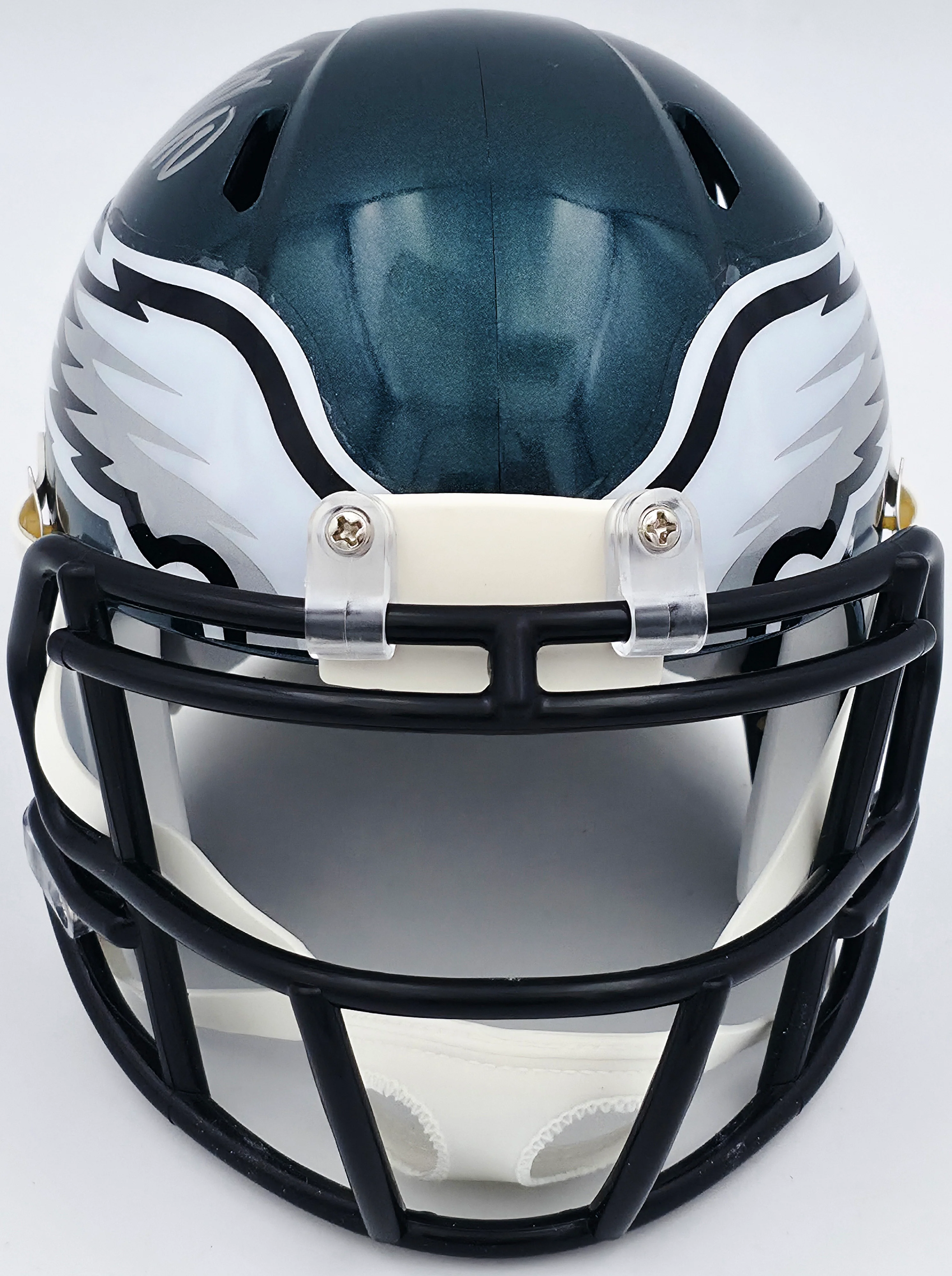 DeSean Jackson Autographed Philadelphia Eagles Green Speed Mini Helmet Beckett BAS Witness Stock #243638 - Image 3