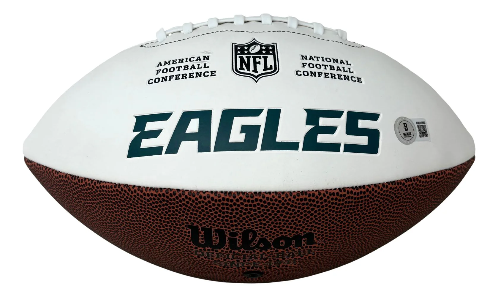 DeSean Jackson Signed Philadelphia Eagles Logo Football BAS - Image 2