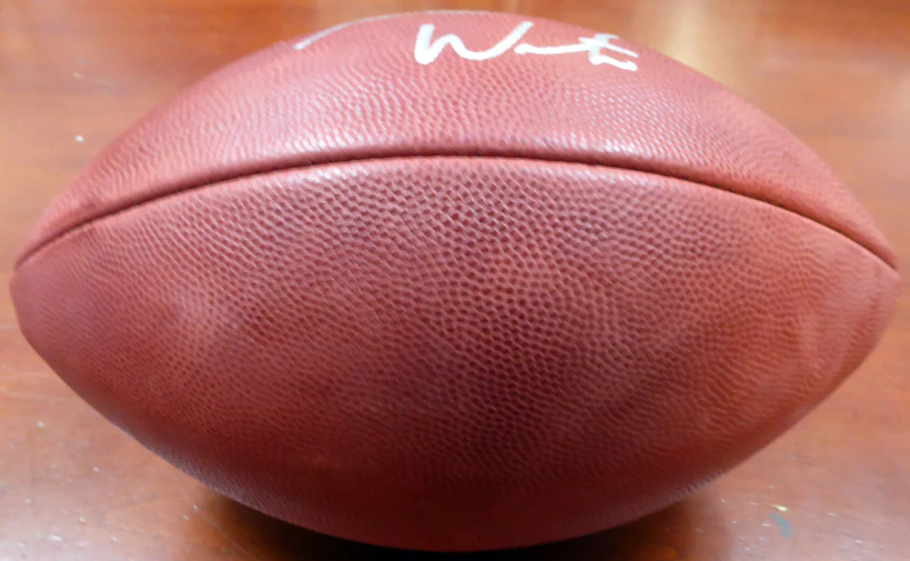 Deshaun Watson Autographed Official NFL Leather Football Cleveland Browns Beckett BAS Stock #113700 - Image 3