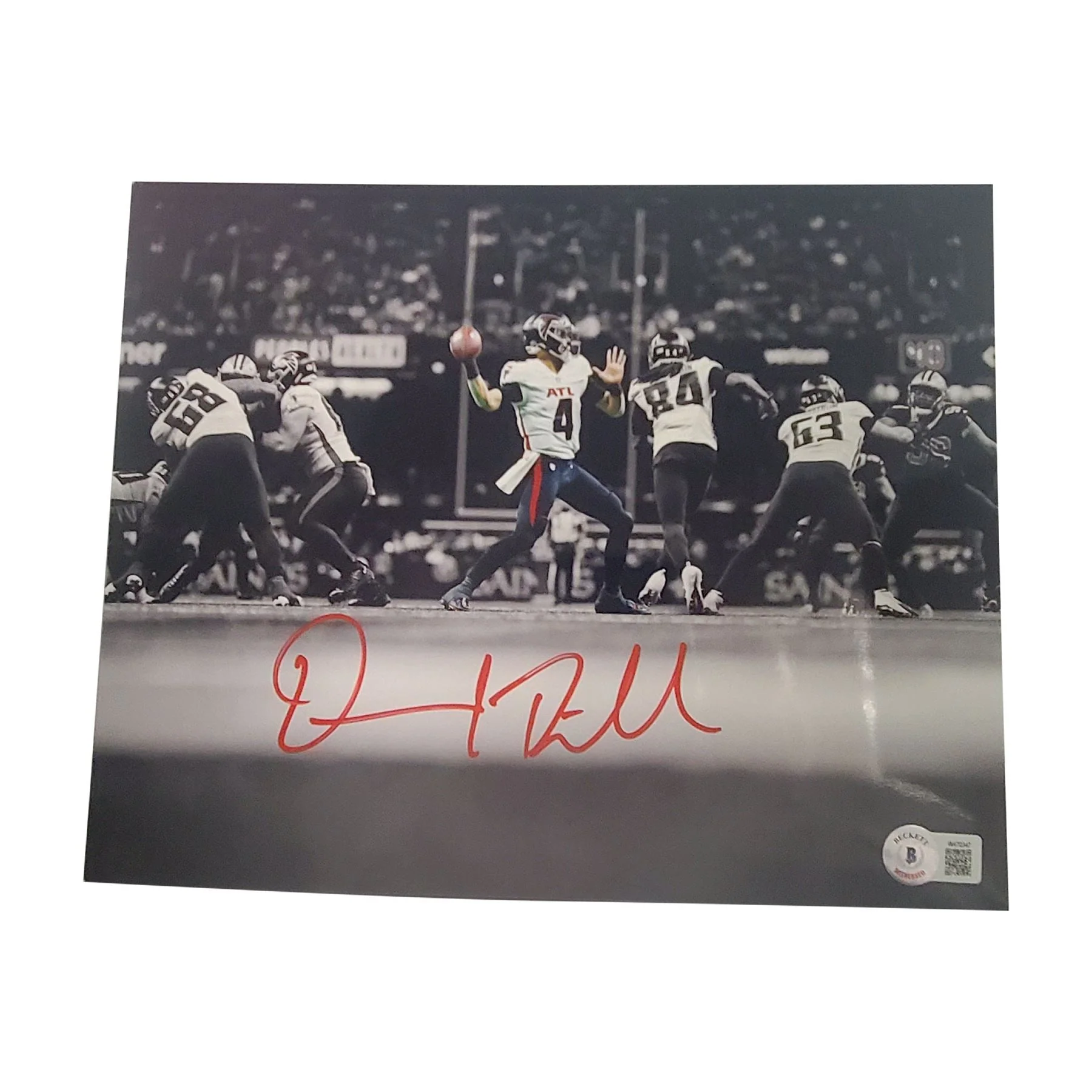 Desmond Ridder Signed 8x10 photo - Beckett Authentication