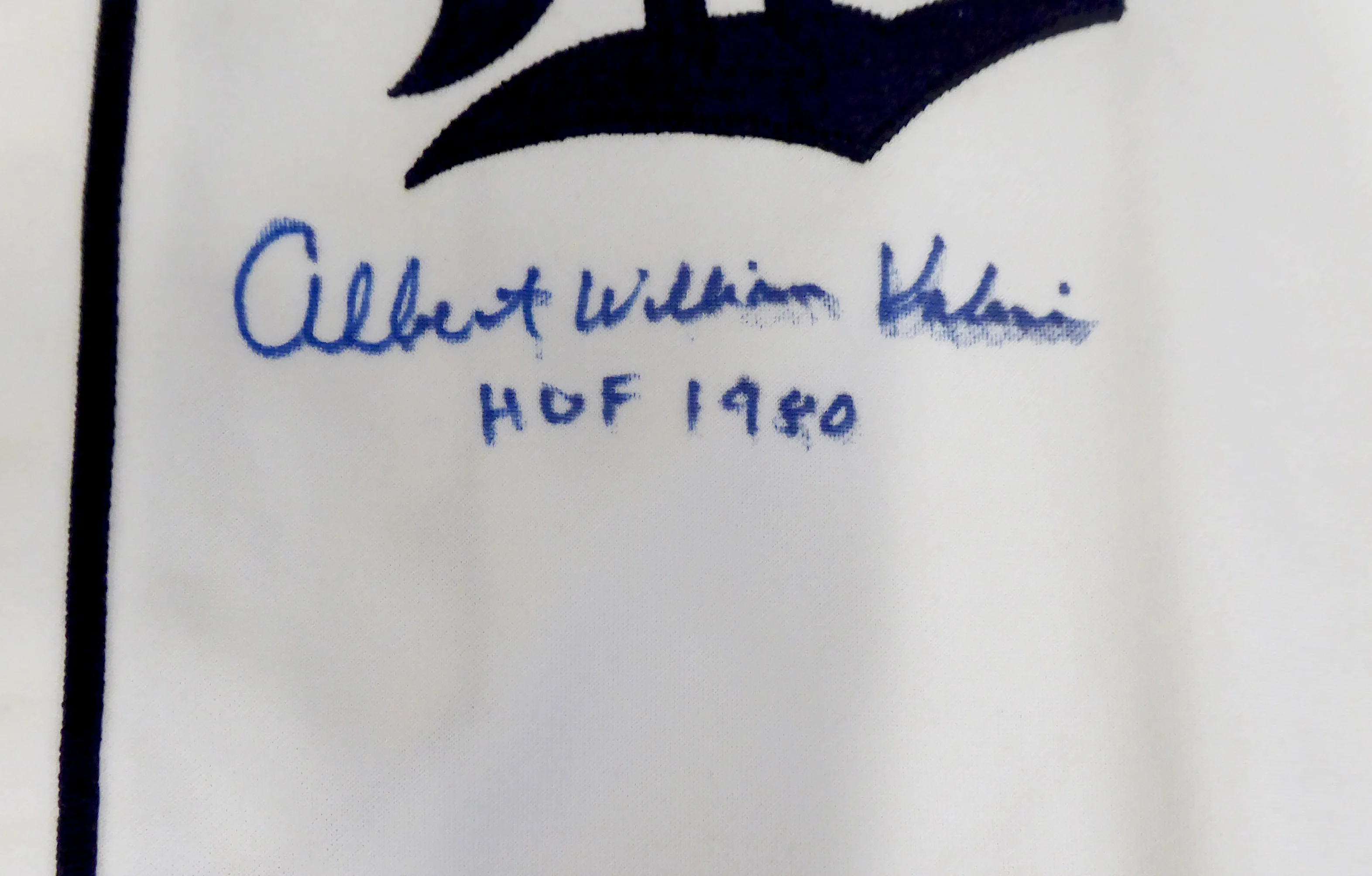 Detroit Tigers Al Kaline Autographed Mitchell & Ness White Jersey "Full Name & HOF 1980" PSA/DNA #AK24236 - Image 4
