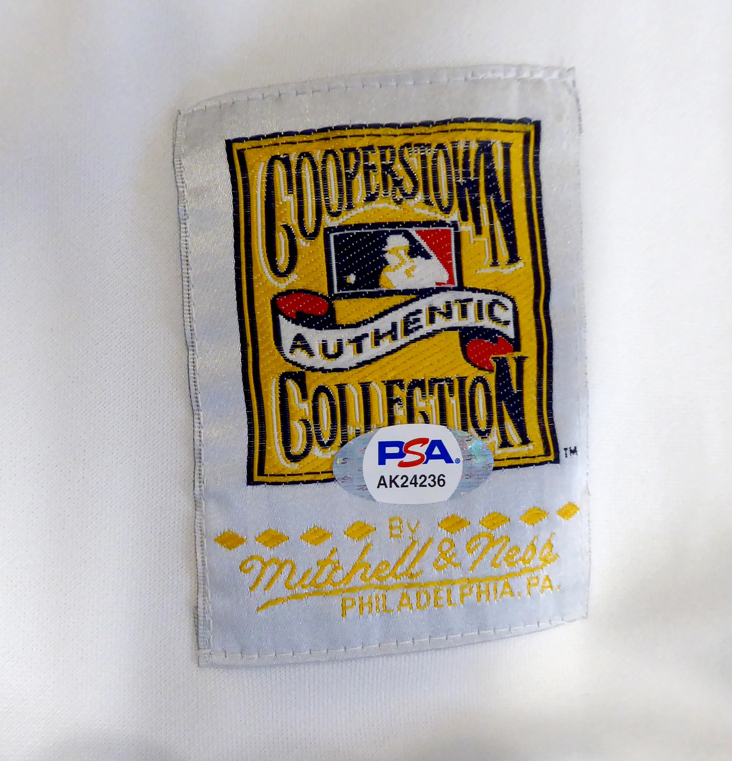 Detroit Tigers Al Kaline Autographed Mitchell & Ness White Jersey "Full Name & HOF 1980" PSA/DNA #AK24236 - Image 5