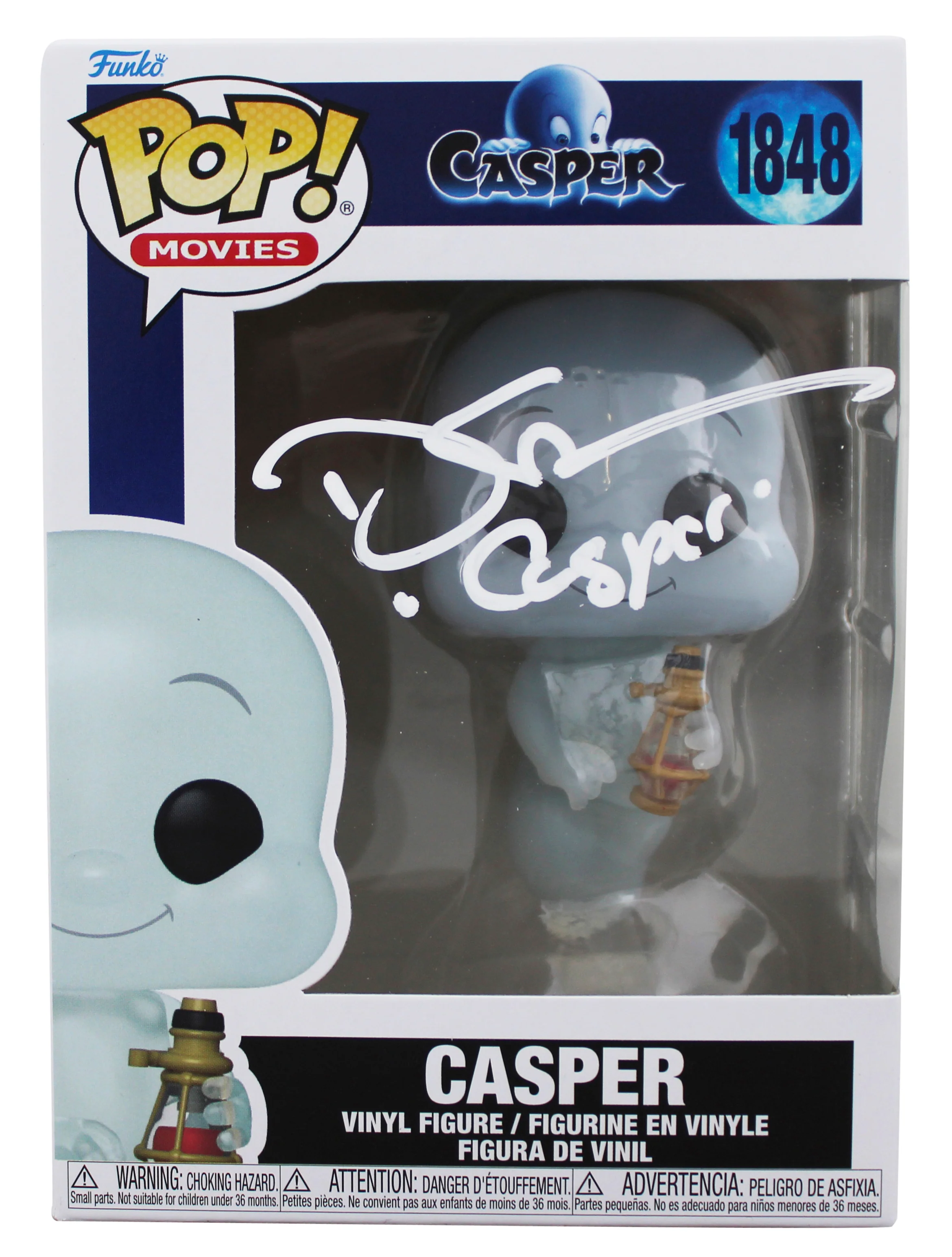 Devon Sawa "Casper" Signed Casper #1848 Funko Pop Vinyl Figure BAS Wit #4W168178 - Image 2