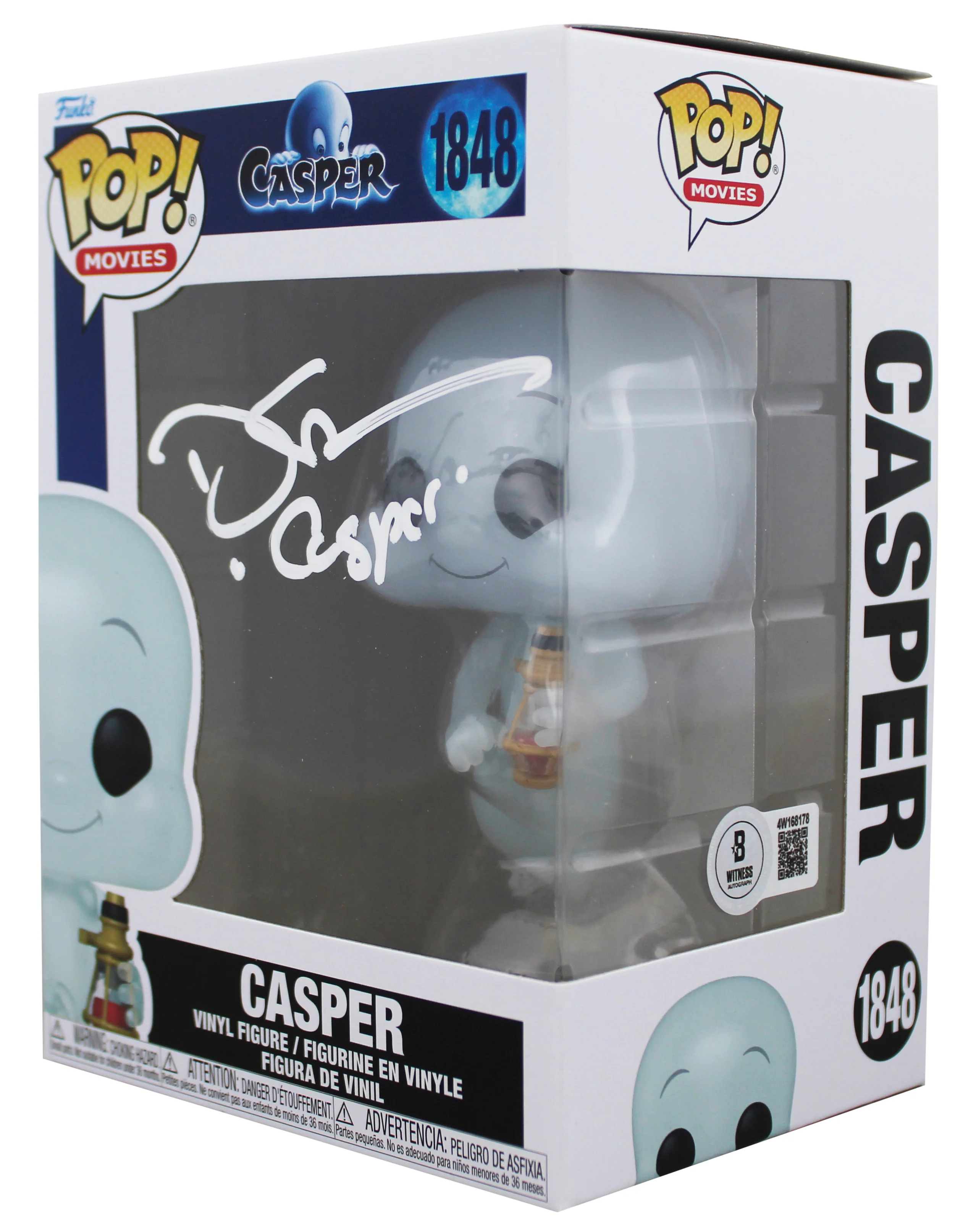 Devon Sawa "Casper" Signed Casper #1848 Funko Pop Vinyl Figure BAS Wit #4W168178 - Image 3