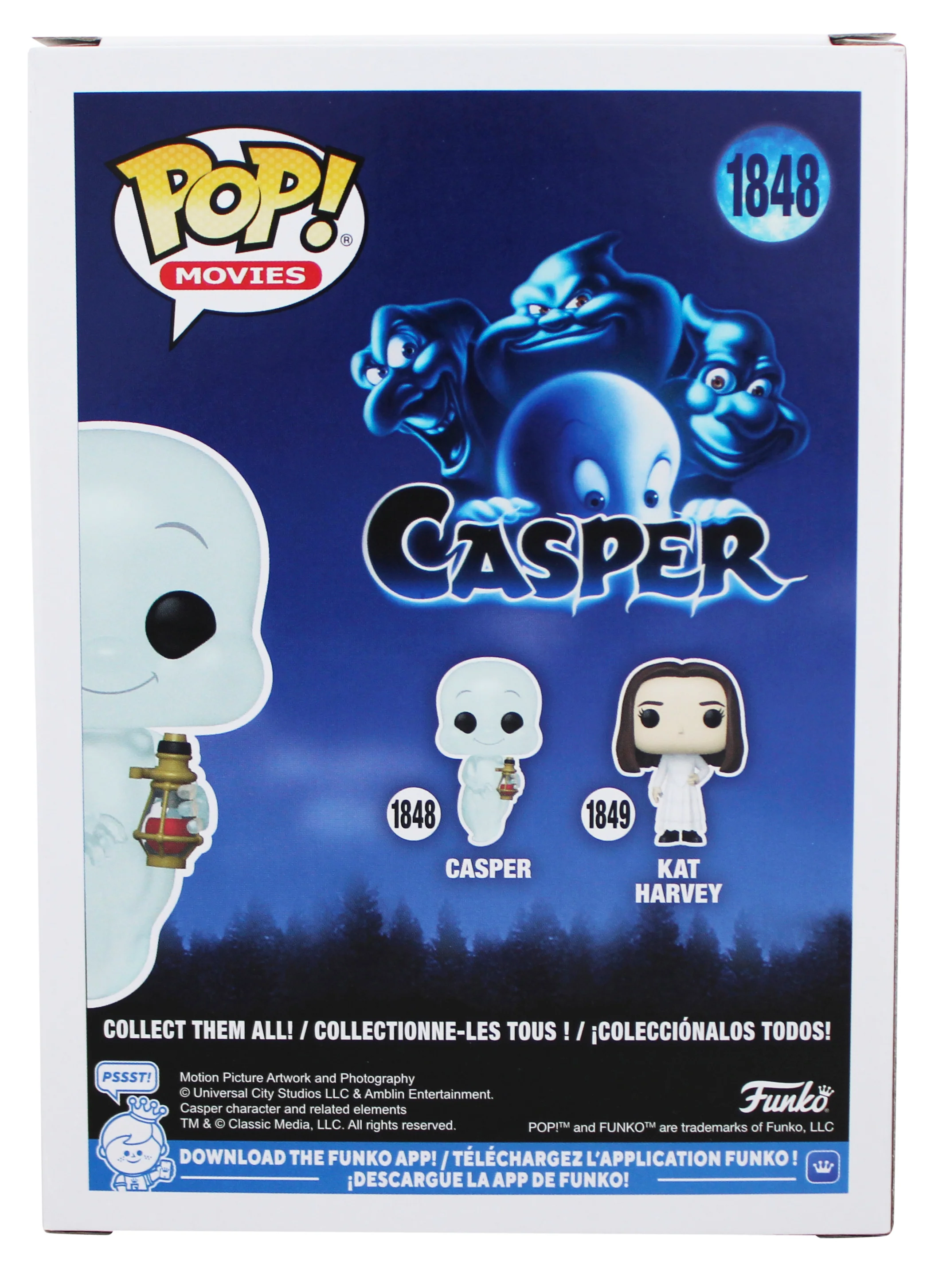 Devon Sawa "Casper" Signed Casper #1848 Funko Pop Vinyl Figure BAS Wit #4W168178 - Image 5