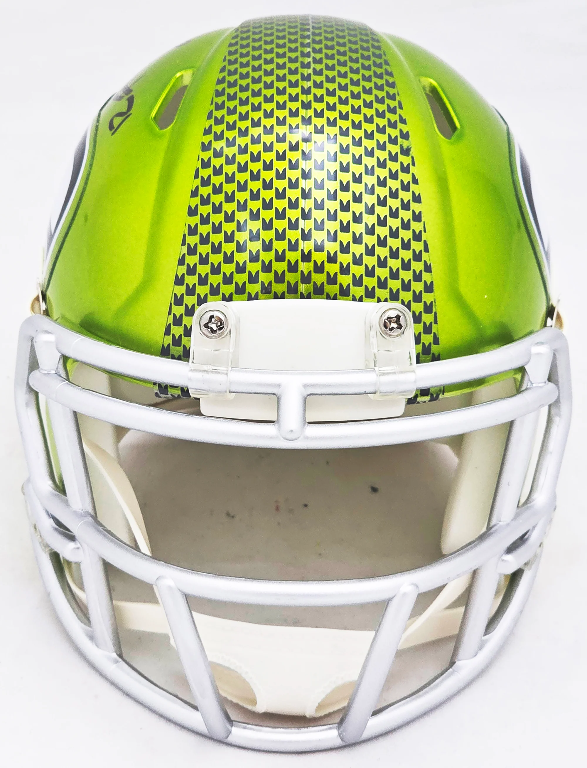 Devon Witherspoon Autographed Seattle Seahawks Flash Green Speed Mini Helmet MCS Holo Stock #216009 - Image 3