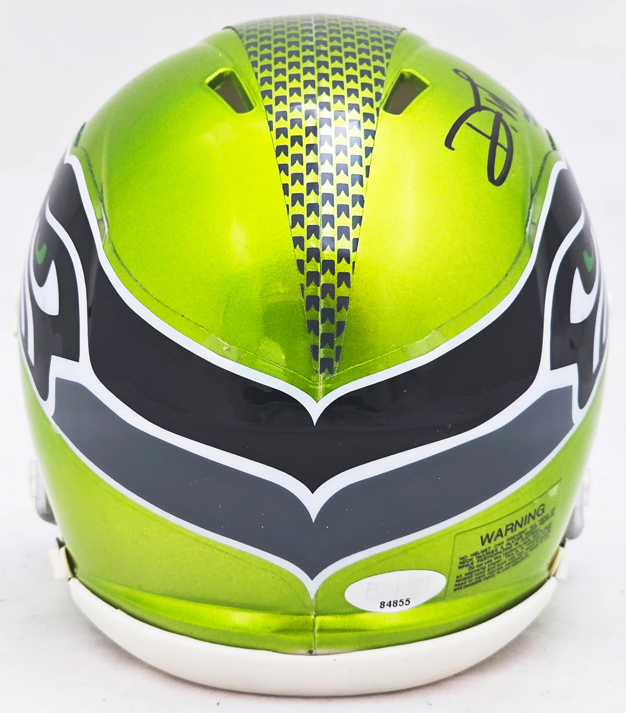 Devon Witherspoon Autographed Seattle Seahawks Flash Green Speed Mini Helmet MCS Holo Stock #216009 - Image 4