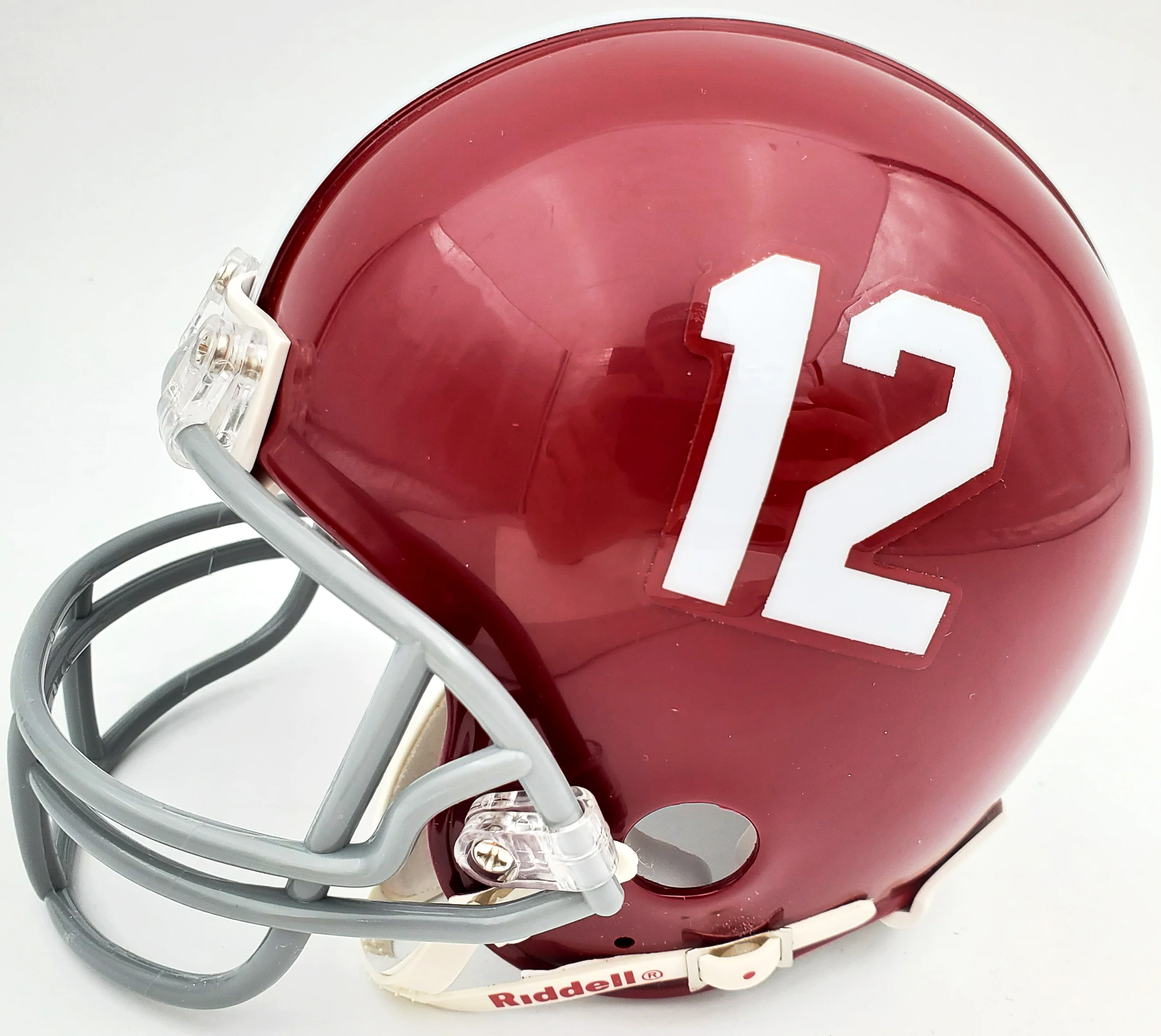 Devonta Smith Autographed Alabama Crimson Tide Mini Helmet "Heisman 2020" Beckett BAS Stock #189553 - Image 4
