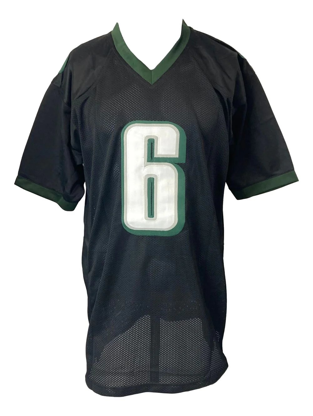 Devonta Smith Philadelphia Signed Black Football Jersey BAS - Image 3
