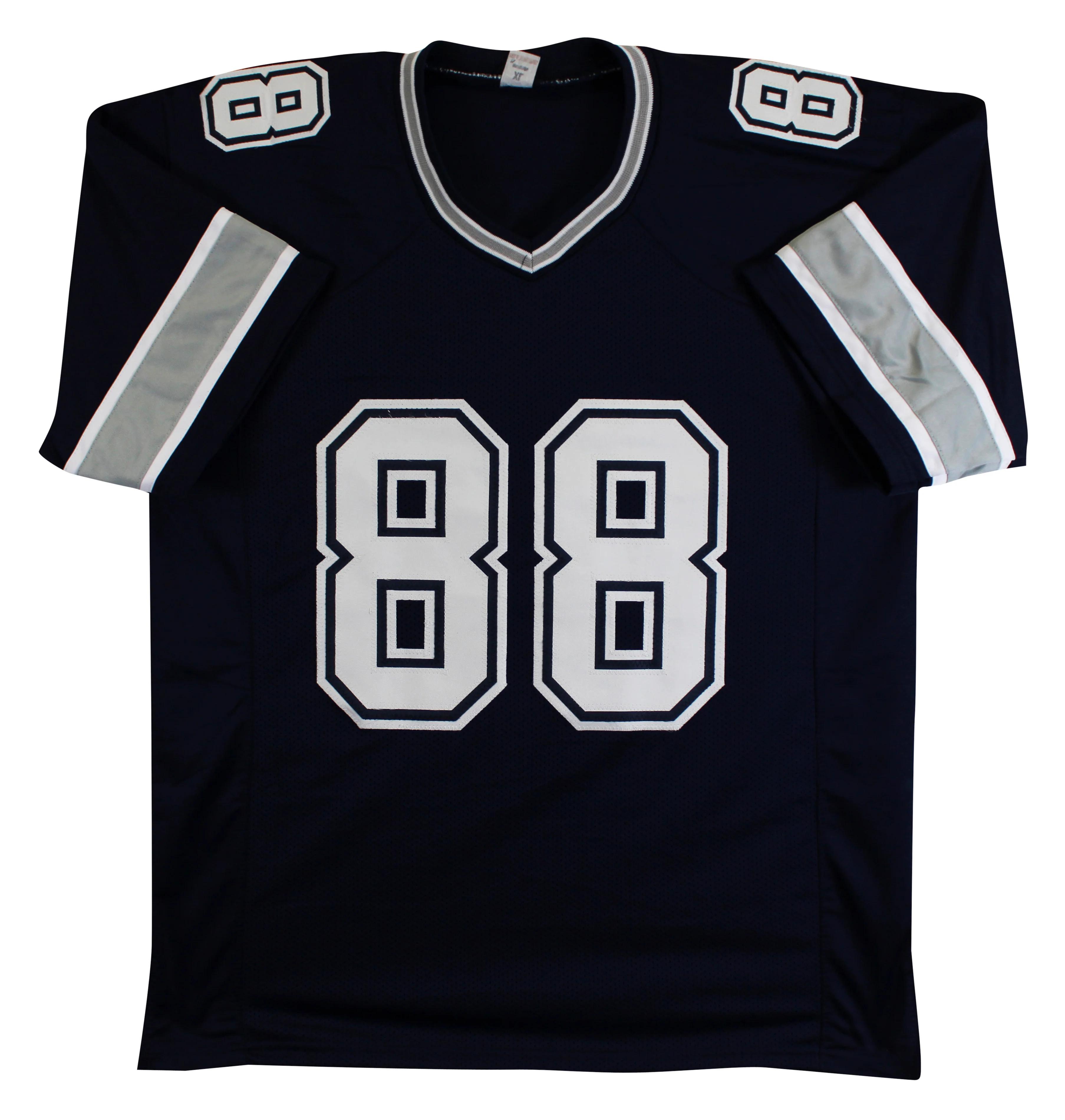Dez Bryant Authentic Signed Navy Pro Style Jersey Autographed BAS Witnessed - Image 4