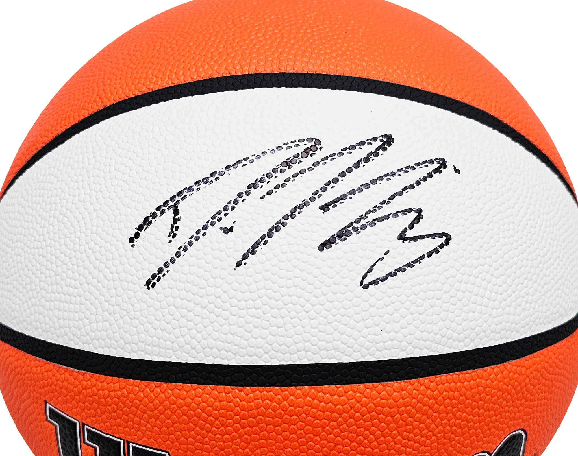 Diana Taurasi Autographed Authentic White Panel Indoor/Outdoor Basketball Phoenix Mercury Beckett BAS QR Stock #214839 - Image 2