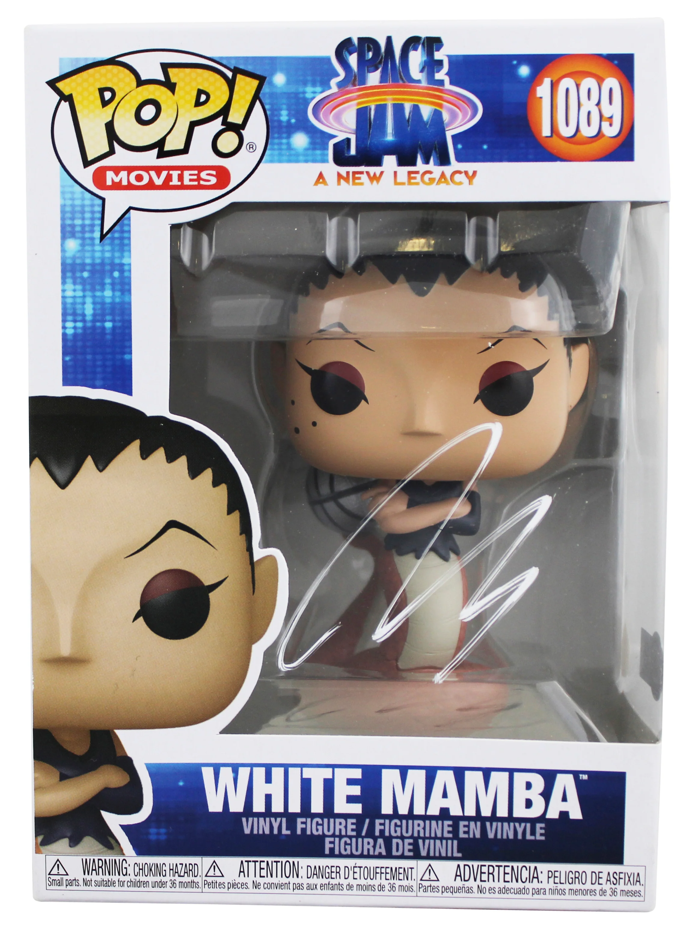 Diana Taurasi Space Jam Signed White Mamba #1089 Funko Pop Figure JSA #AD35083 - Image 2