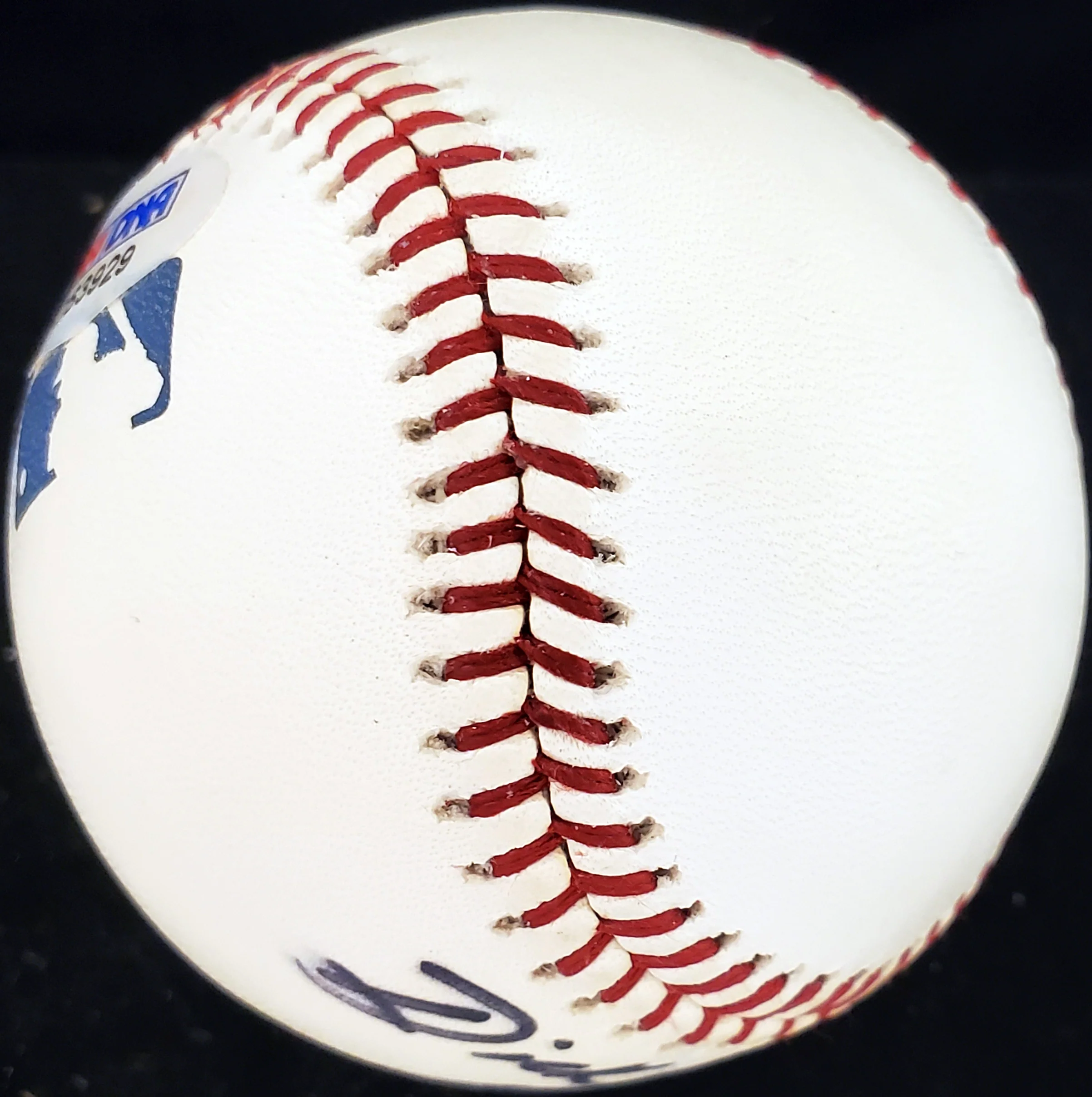 Dick Adams Autographed Official MLB Baseball Philadelphia A's PSA/DNA #C63929 - Image 3