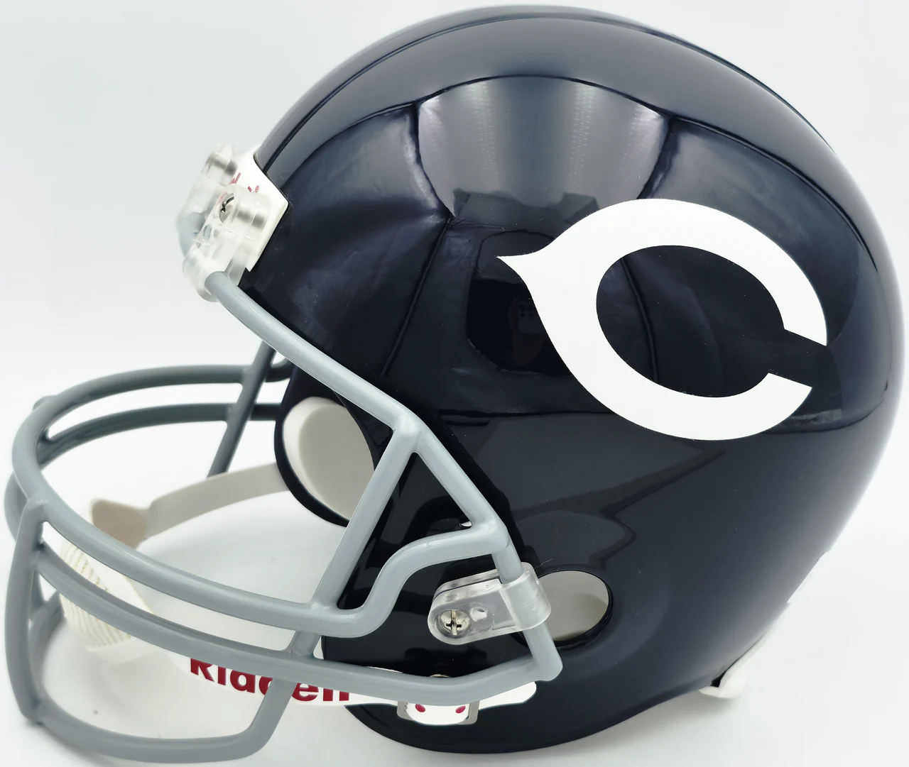 Dick Butkus, Mike Singletary and Brian Urlacher Autographed Chicago Bears Blue Full Size Speed Replica Helmet Beckett BAS Stock #261937 - Image 5