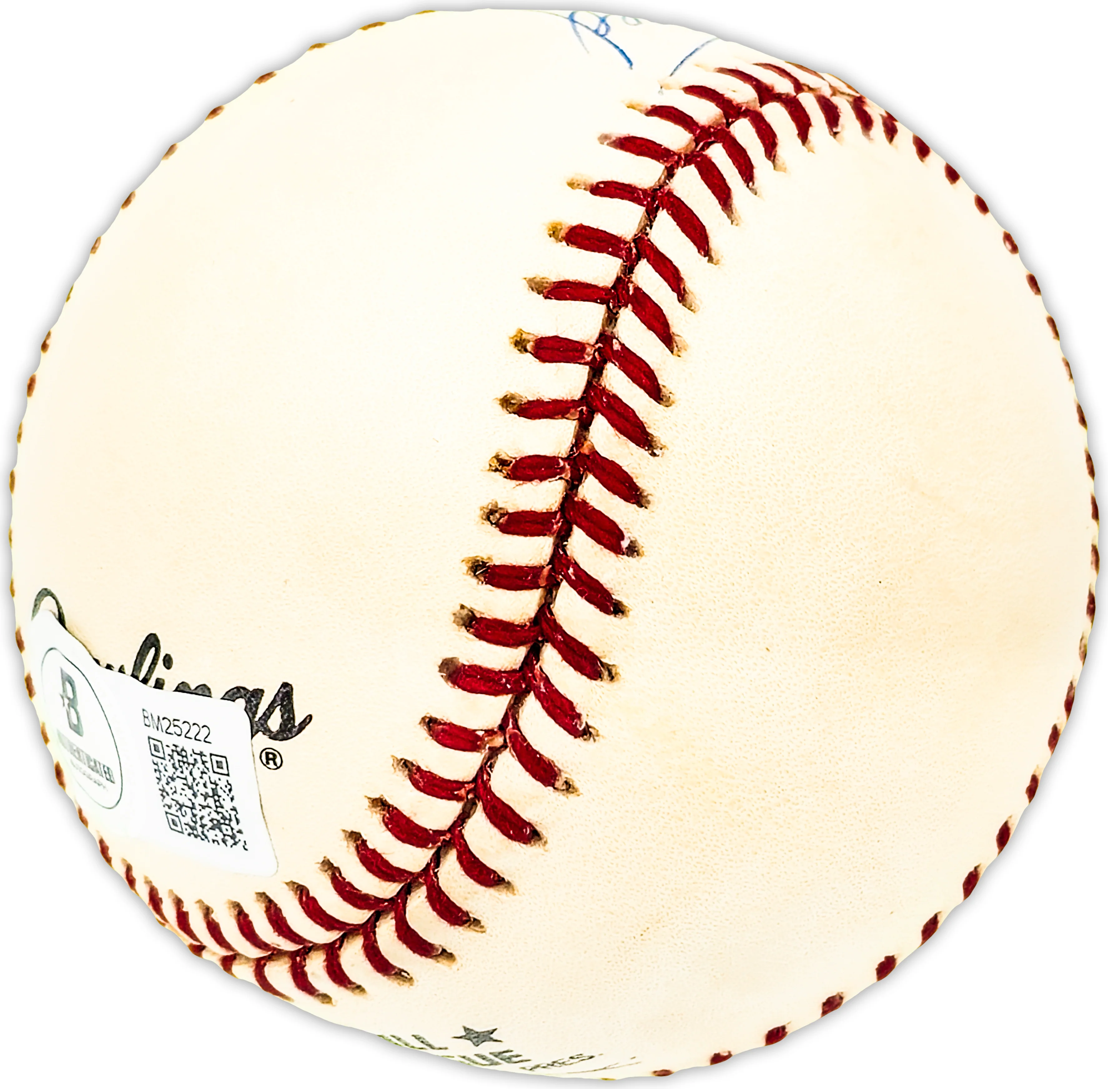 Dick Teed Autographed Official NL Baseball Brooklyn Dodgers Beckett BAS QR #BM25222 - Image 3