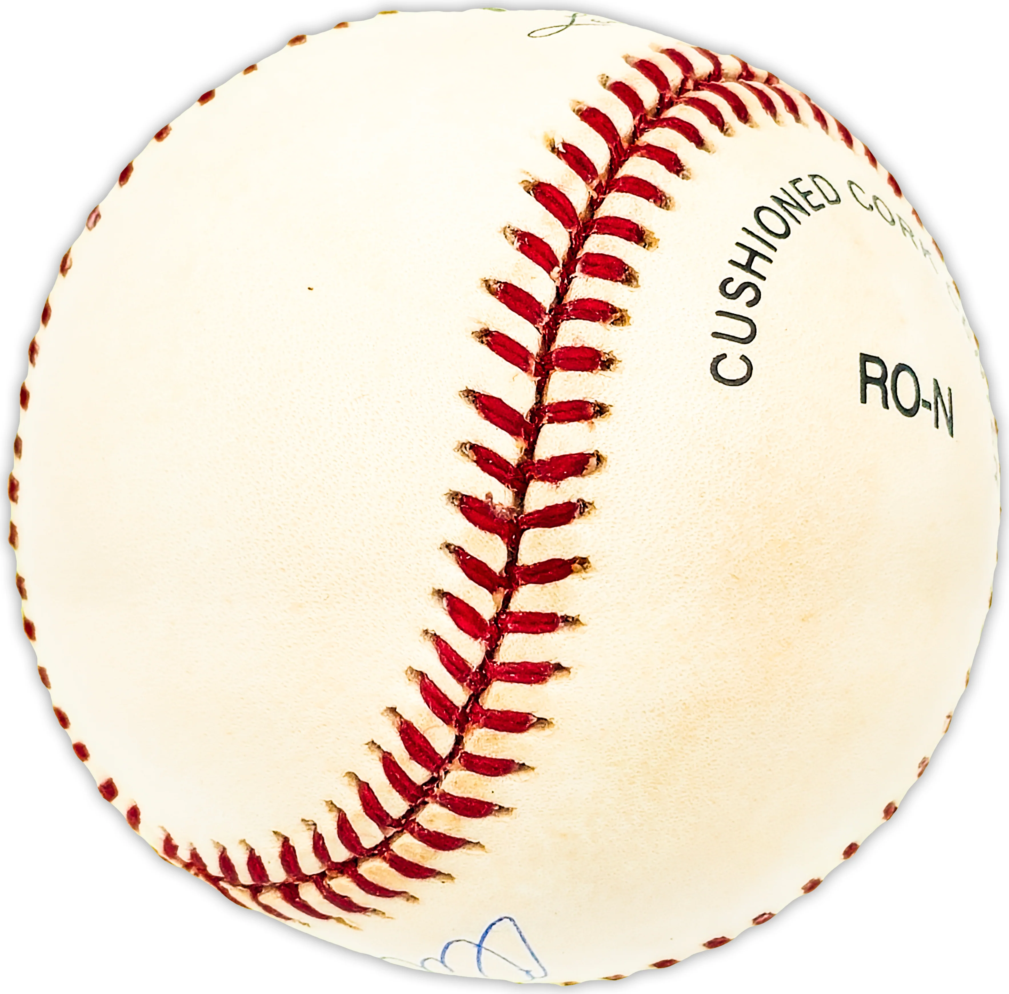 Dick Teed Autographed Official NL Baseball Brooklyn Dodgers Beckett BAS QR #BM25222 - Image 4