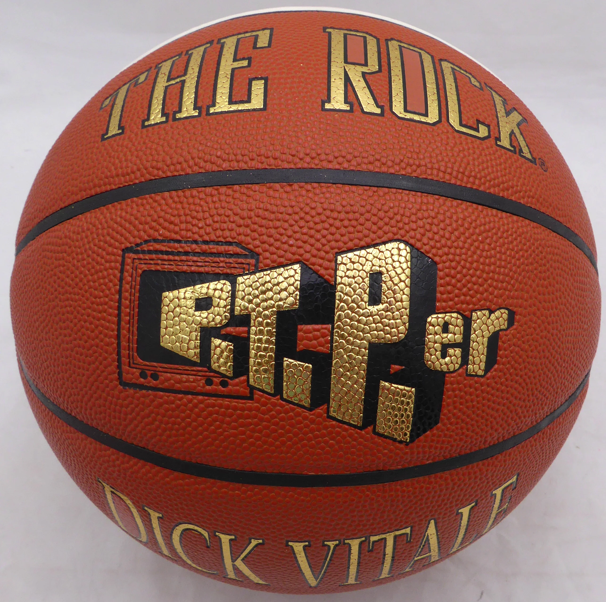 Dick Vitale Autographed The Rock Basketball ESPN Announcer Beckett BAS #F58228 - Image 3