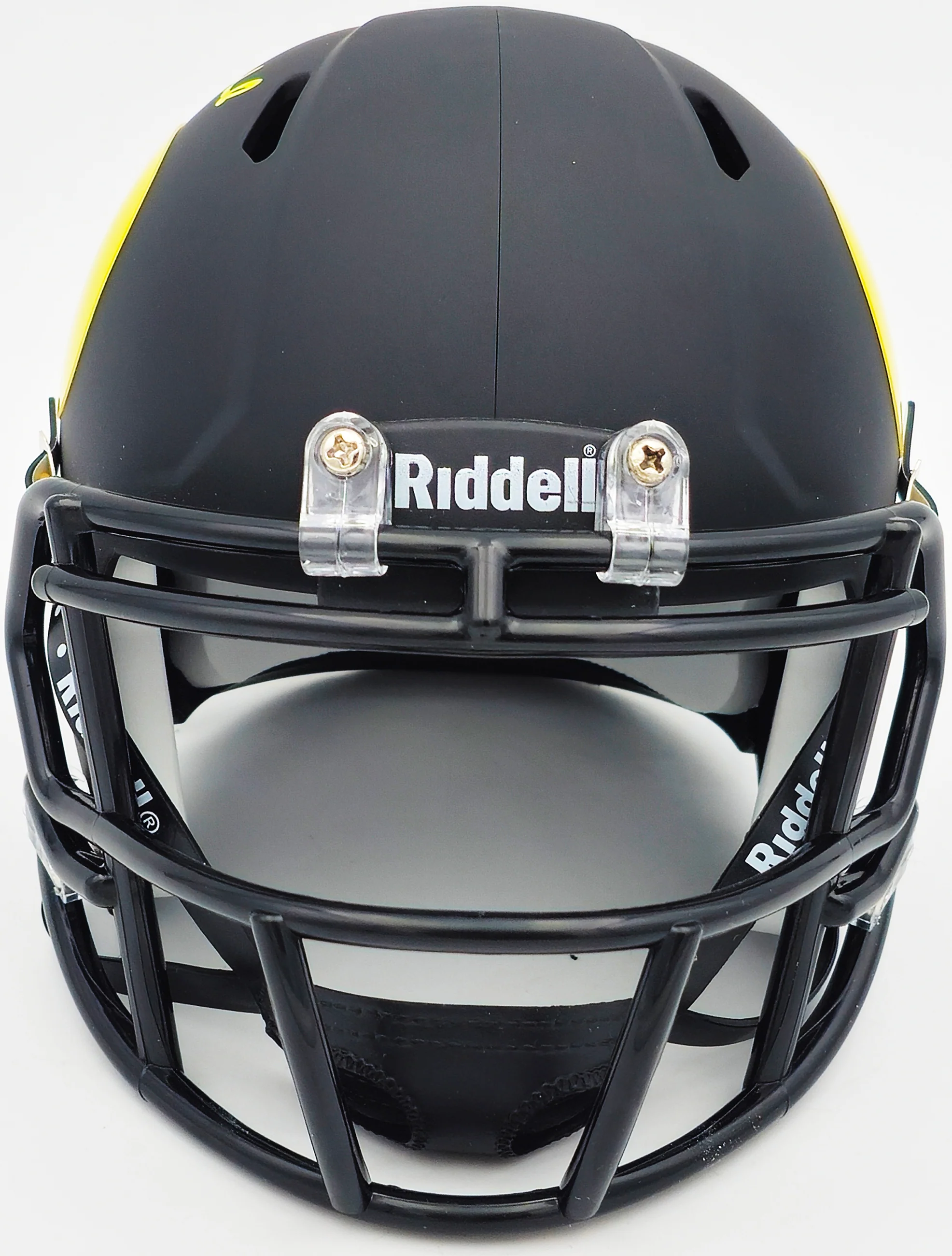 Dillon Gabriel Autographed Oregon Ducks Black Speed Mini Helmet Beckett BAS Witness Stock #235760 - Image 3