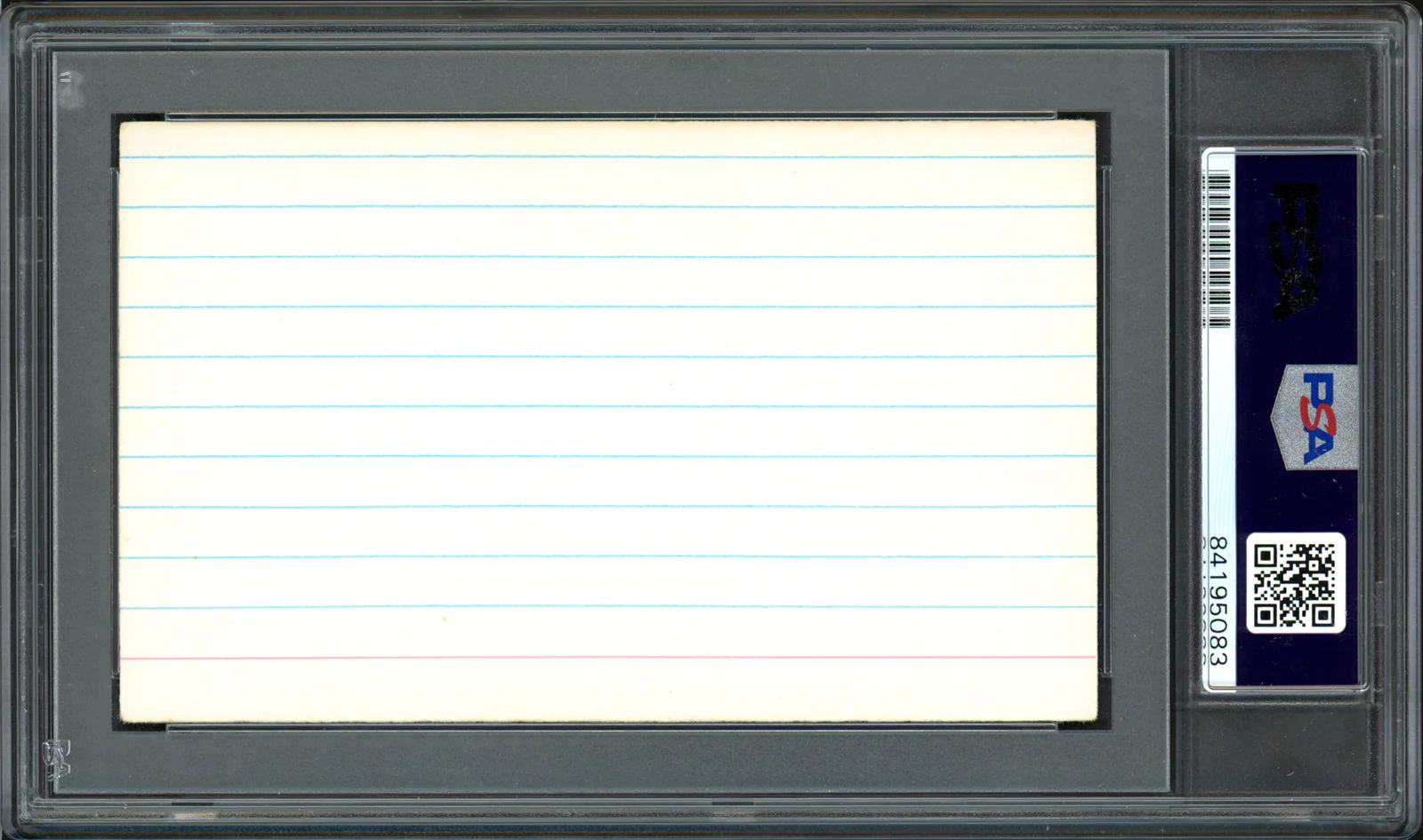 Joe DiMaggio, Vince DiMaggio & Dom DiMaggio Autographed 3x5 Index Card DiMaggio Brothers PSA/DNA #84195083 - Image 2