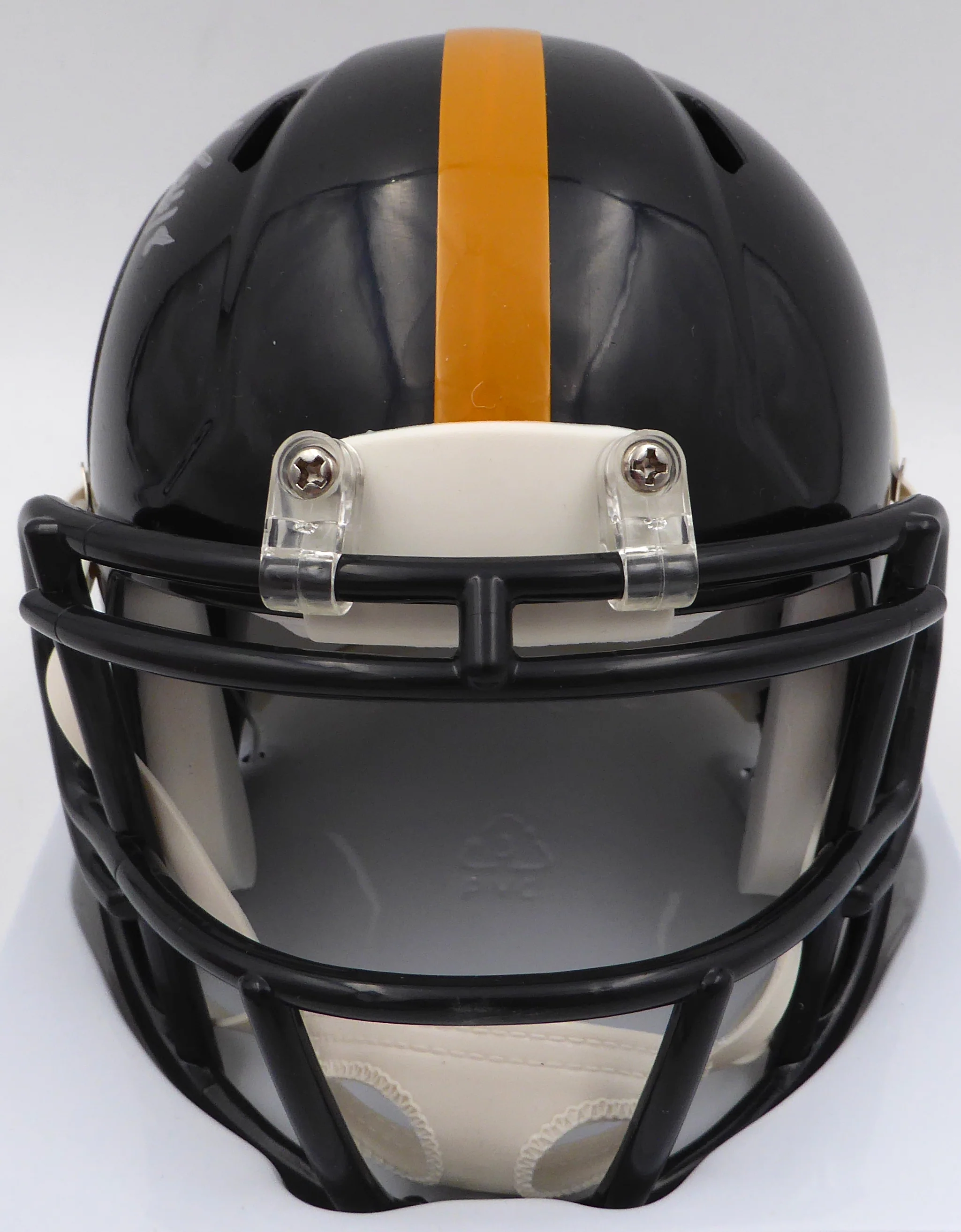 Diontae Johnson Autographed Black Speed Mini Helmet Pittsburgh Steelers Fanatics Holo #B789069 - Image 3