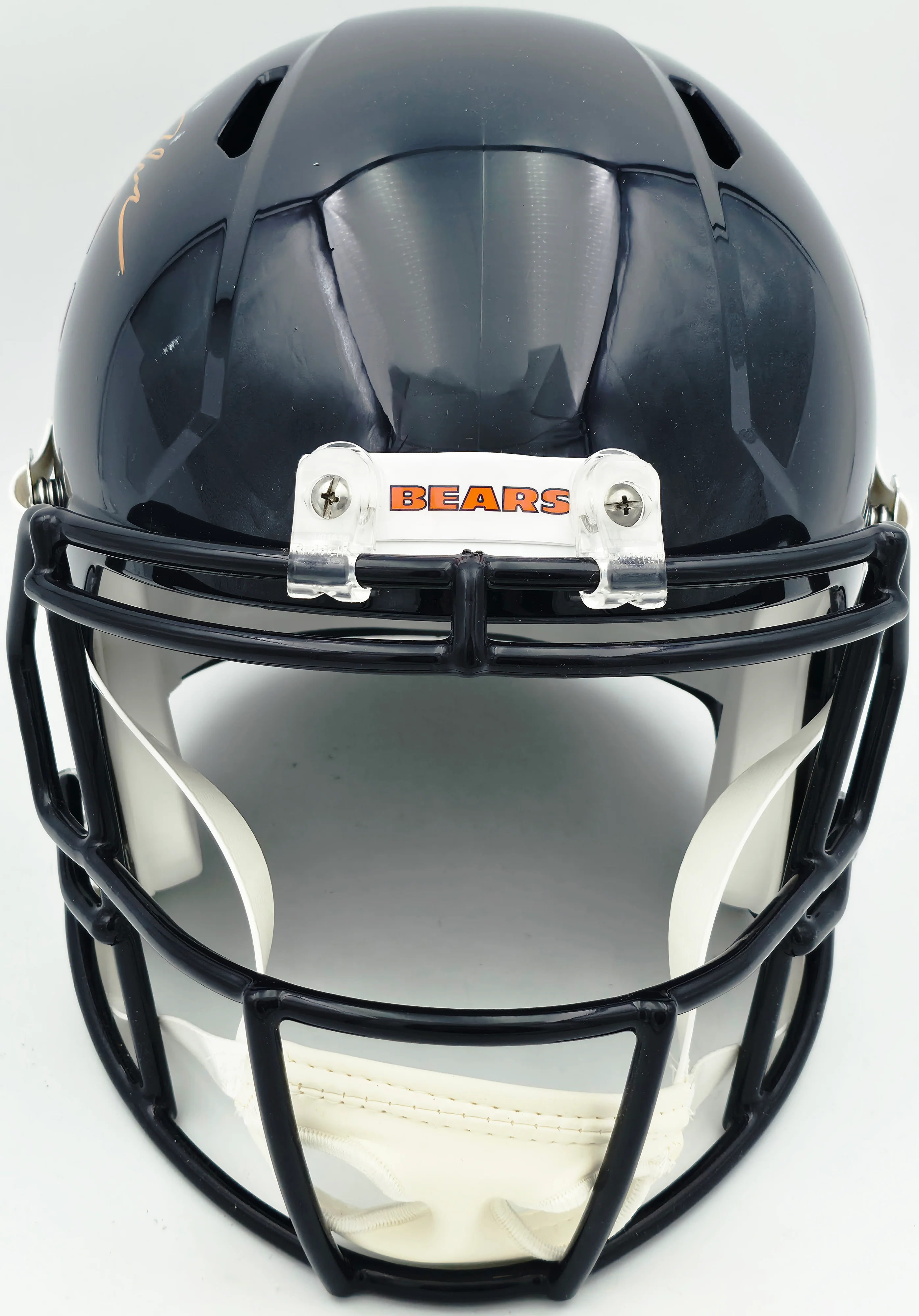 DJ Moore Autographed Chicago Bears Blue Full Size Speed Replica Helmet (Mark) Beckett BAS Witness #4W415261 - Image 4