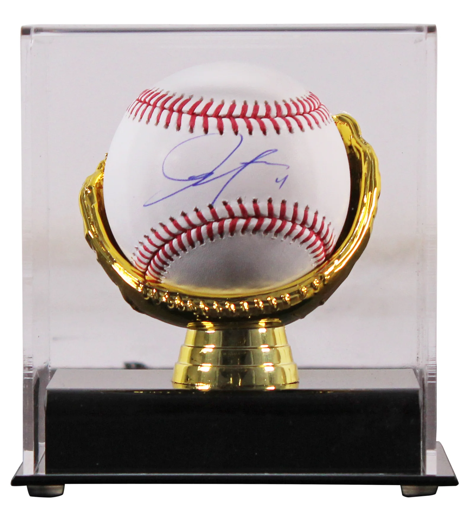 Dodgers Roki Sasaki Authentic Signed Manfred Oml Baseball w/ Case MLB & BAS - Image 2