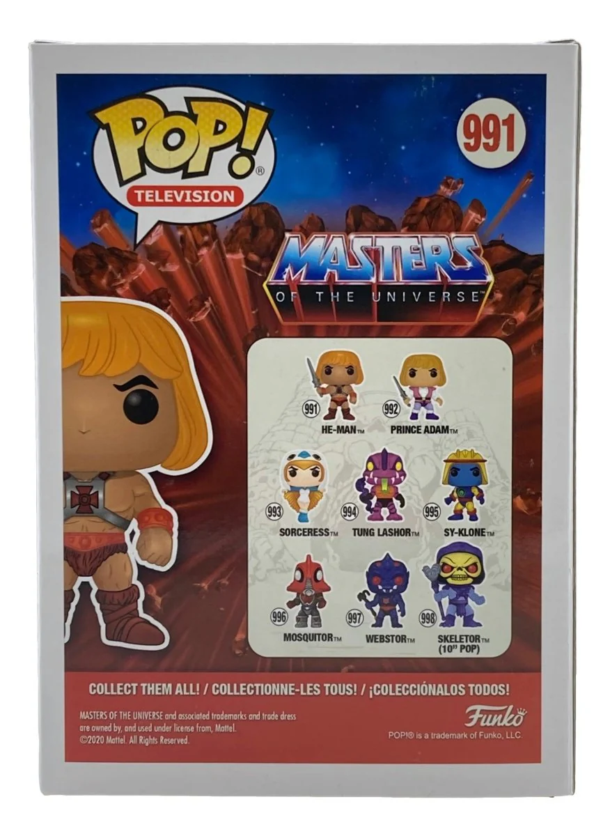 Dolph Lundgren Signed He-Man Funko Pop #991 JSA ITP - Image 3
