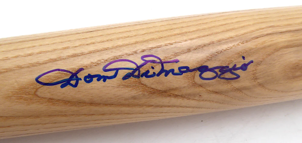 Dom DiMaggio Autographed Rawlings Bat Boston Red Sox Beckett BAS QR #BW06403 - Image 2