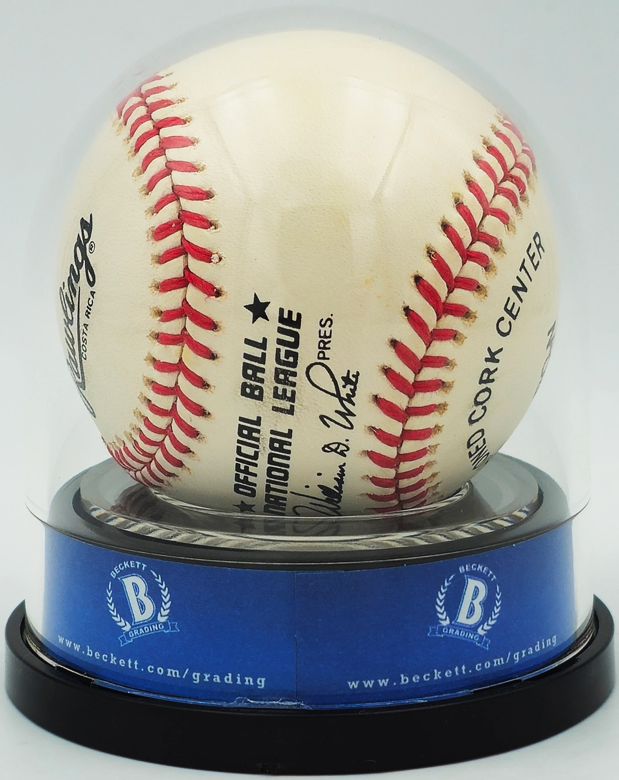 Don Drysdale Autographed Official NL Baseball Los Angeles Dodgers Auto Grade Gem Mint 10 Beckett BAS #17042221 - Image 4