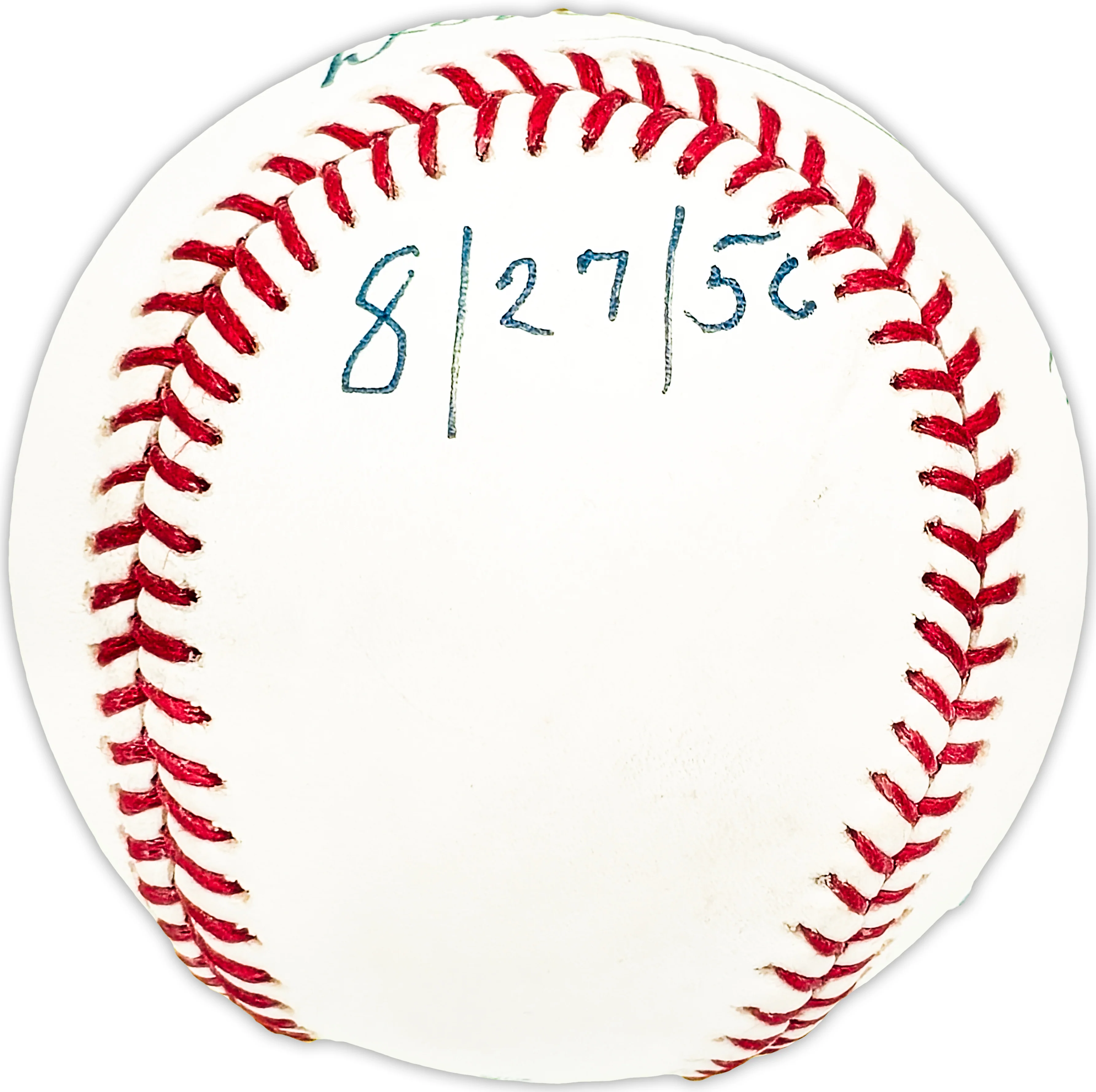 Don Grate Autographed Official MLB Baseball Philadelphia Phillies 445'1" 8/27/56 HOF Beckett BAS QR #BM25513 - Image 4