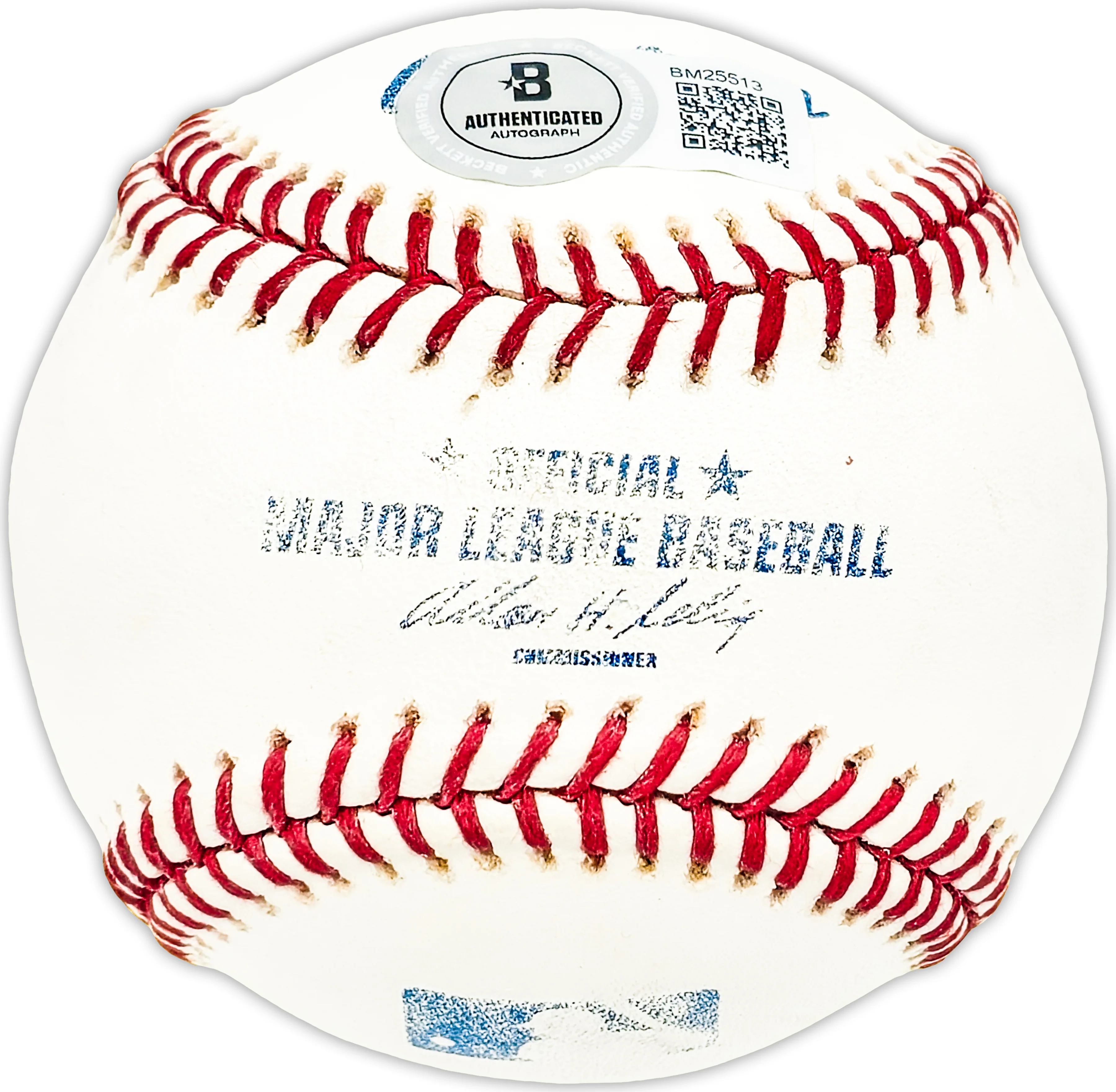 Don Grate Autographed Official MLB Baseball Philadelphia Phillies 445'1" 8/27/56 HOF Beckett BAS QR #BM25513 - Image 5