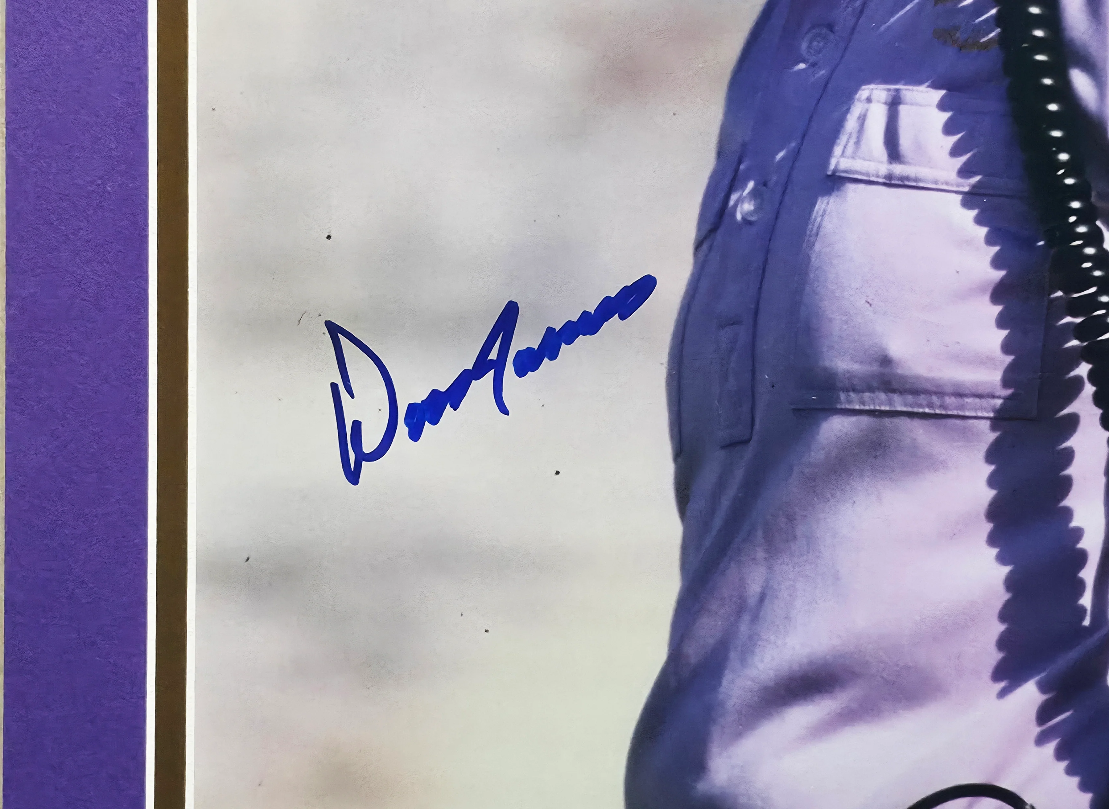 Don James Autographed Framed 11x14 Photo Washington Huskies Beckett BAS QR #AE31842 - Image 3
