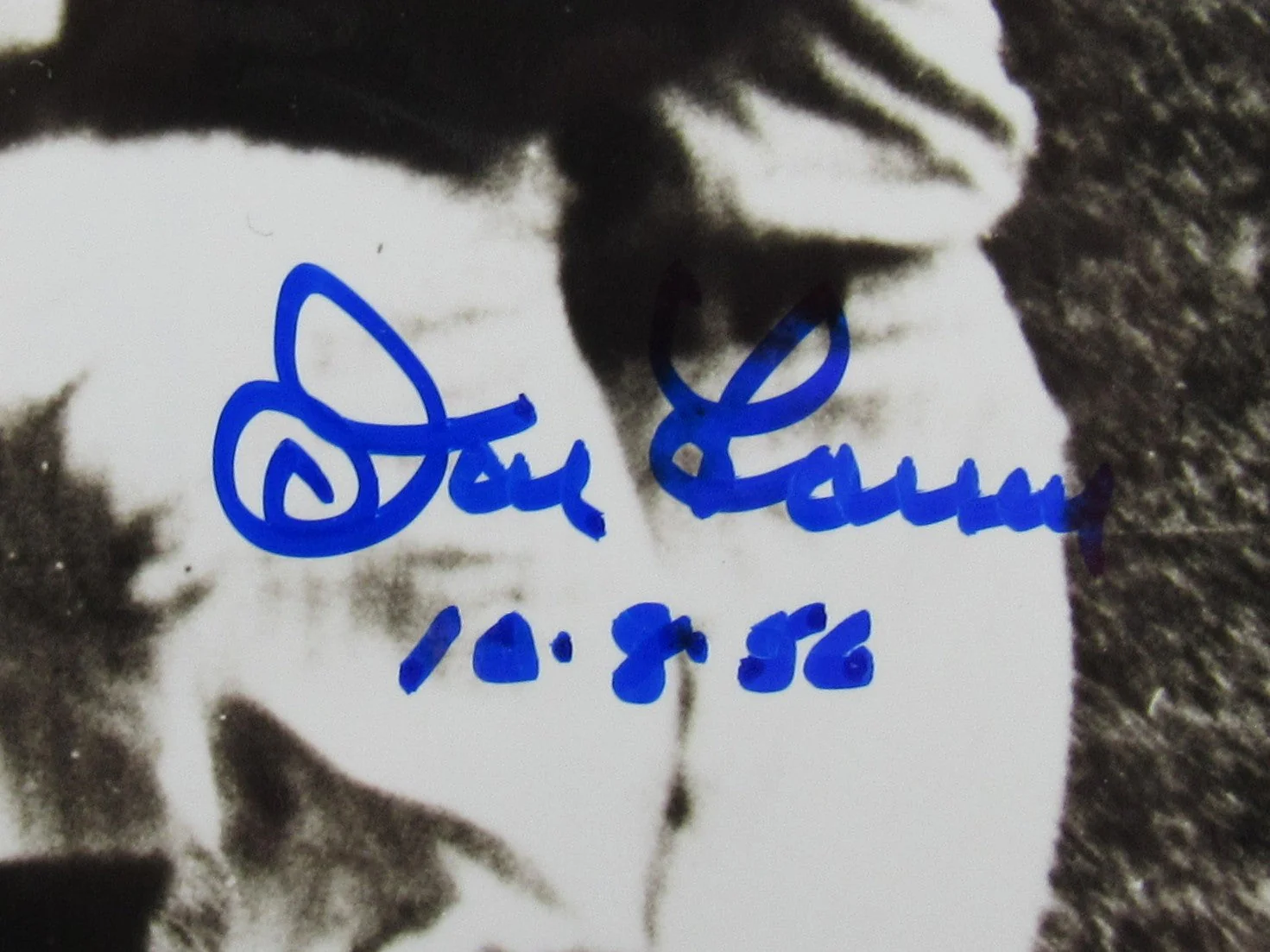 Don Larsen Signed Auto 8x10 Photo JSA CM07401 - Image 2