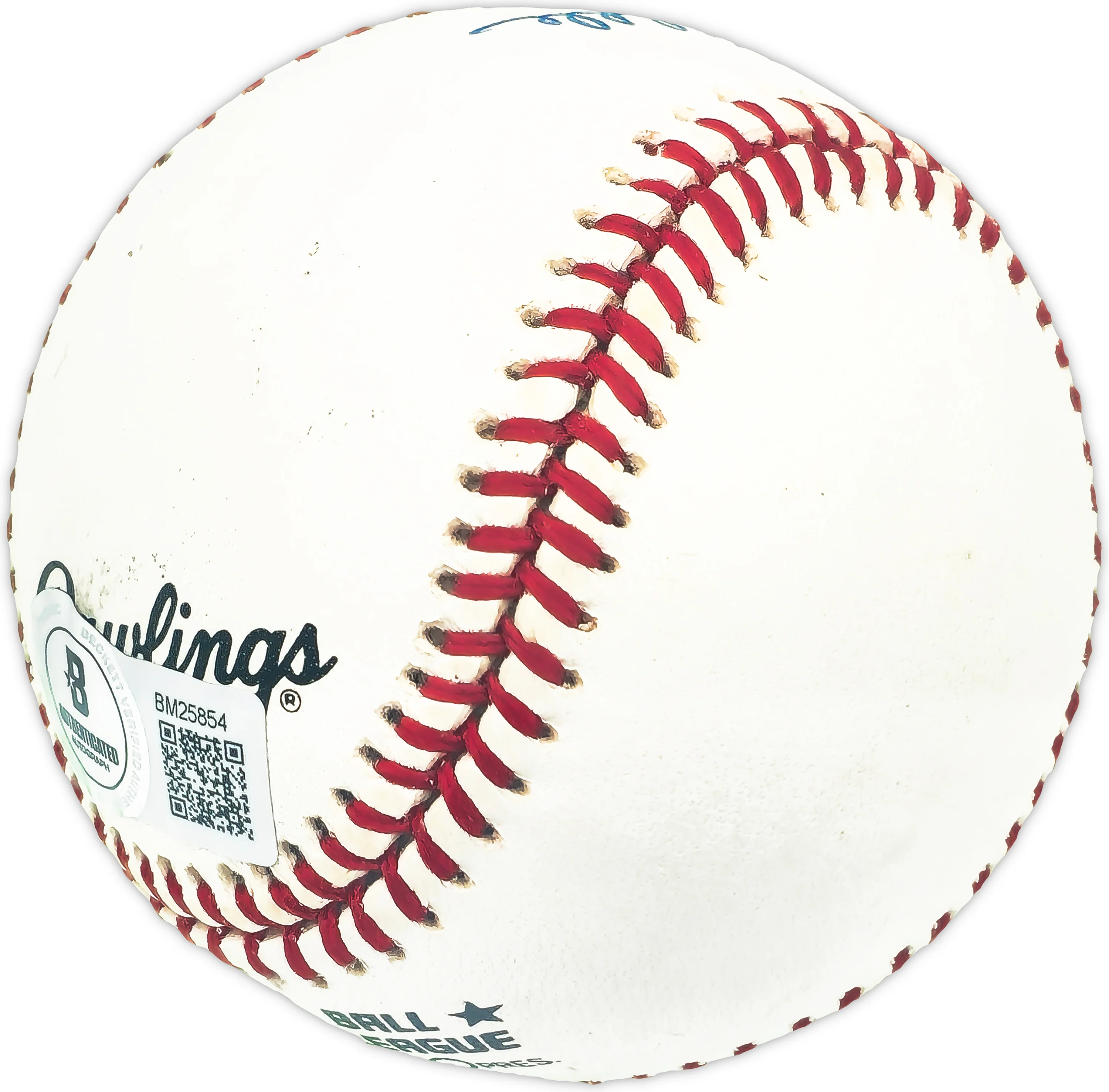 Don Liddle Autographed Official NL Baseball Brooklyn Dodgers Beckett BAS QR #BM25854 - Image 3