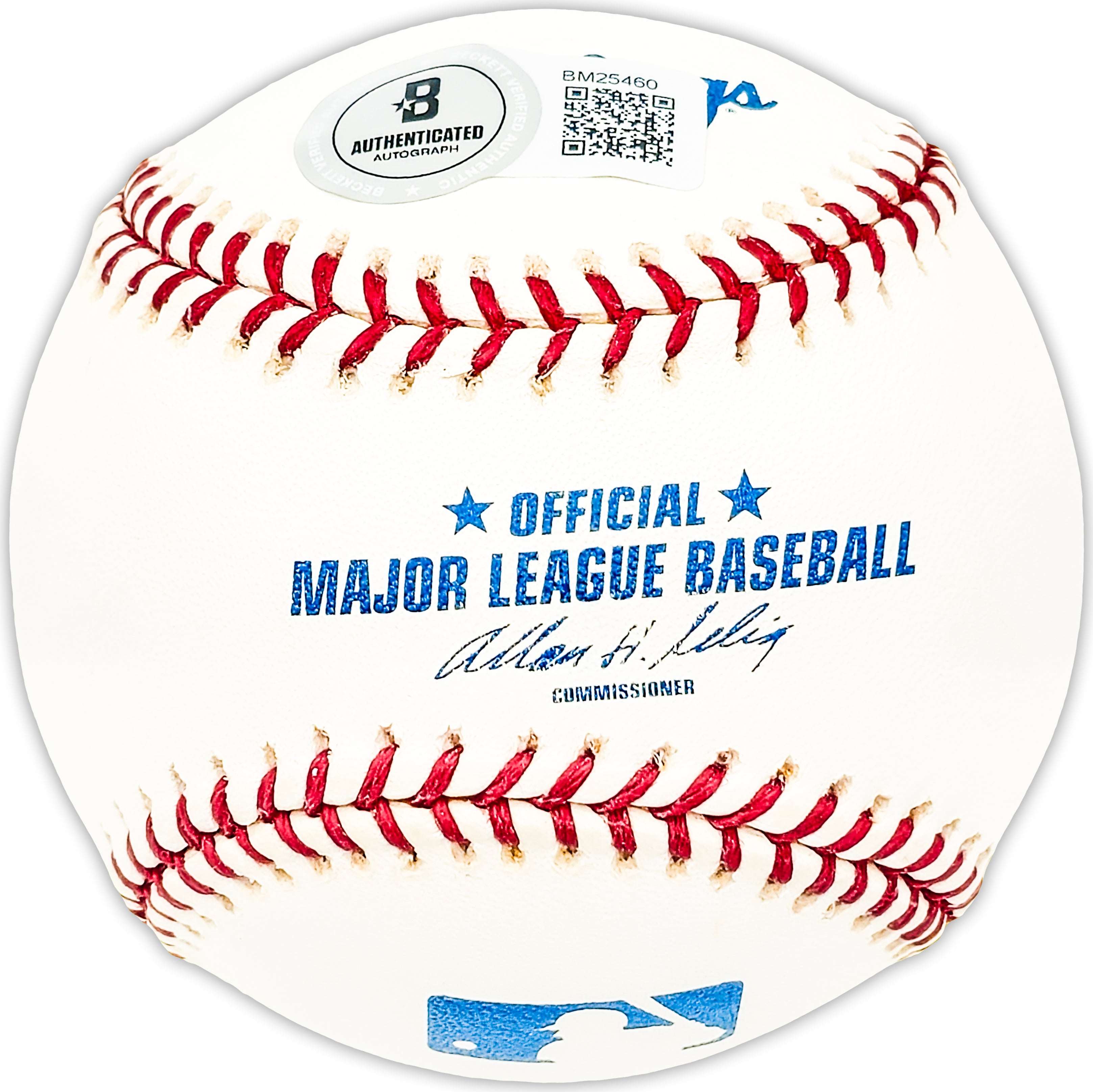 Don Lock Autographed Official MLB Baseball Philadelphia Phillies, Boston Red Sox Beckett BAS QR #BM25460 - Image 2