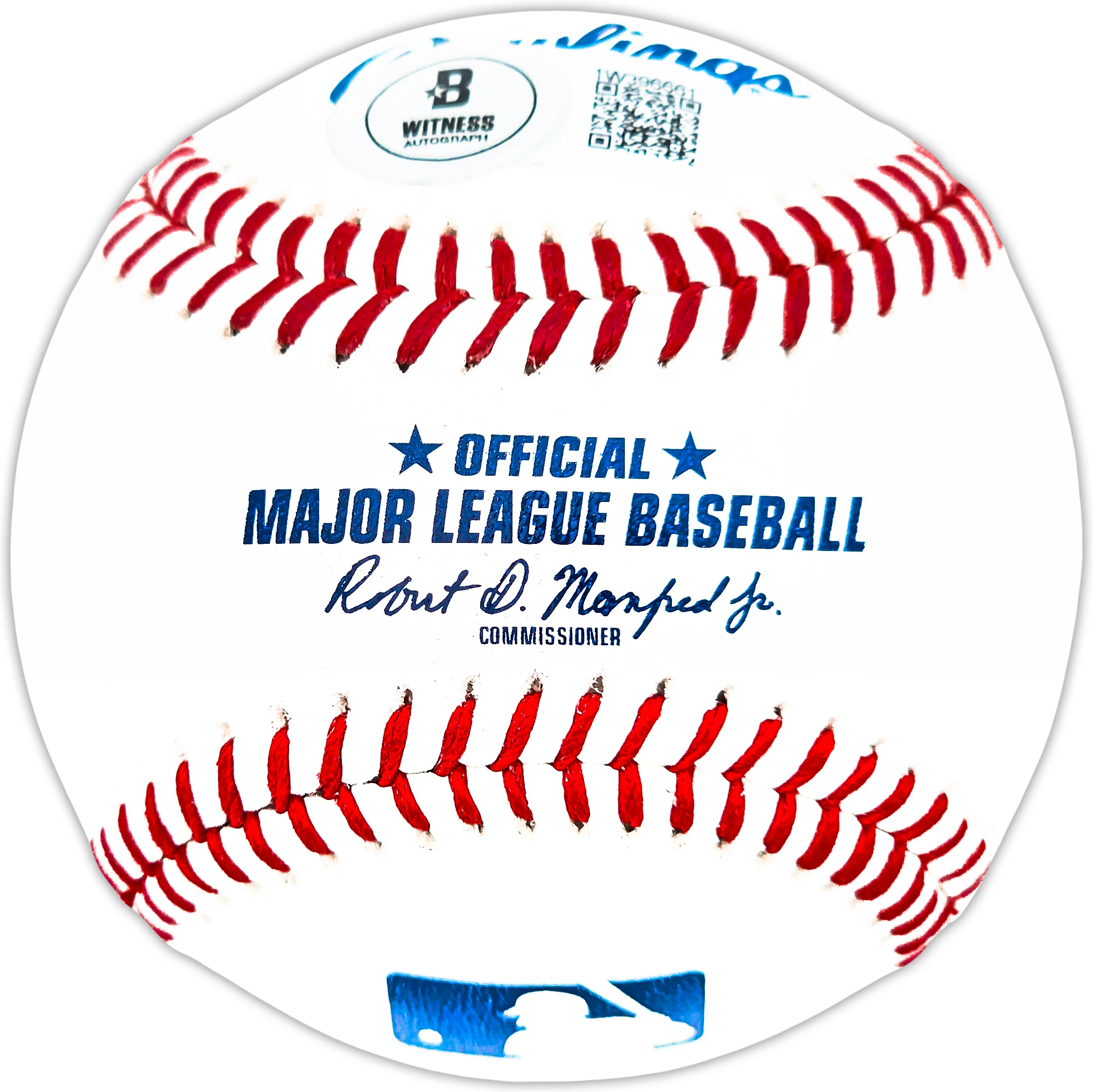 Don Mattingly Autographed Official MLB Baseball New York Yankees "Hit Man" Beckett BAS Witness Stock #224691 - Image 3