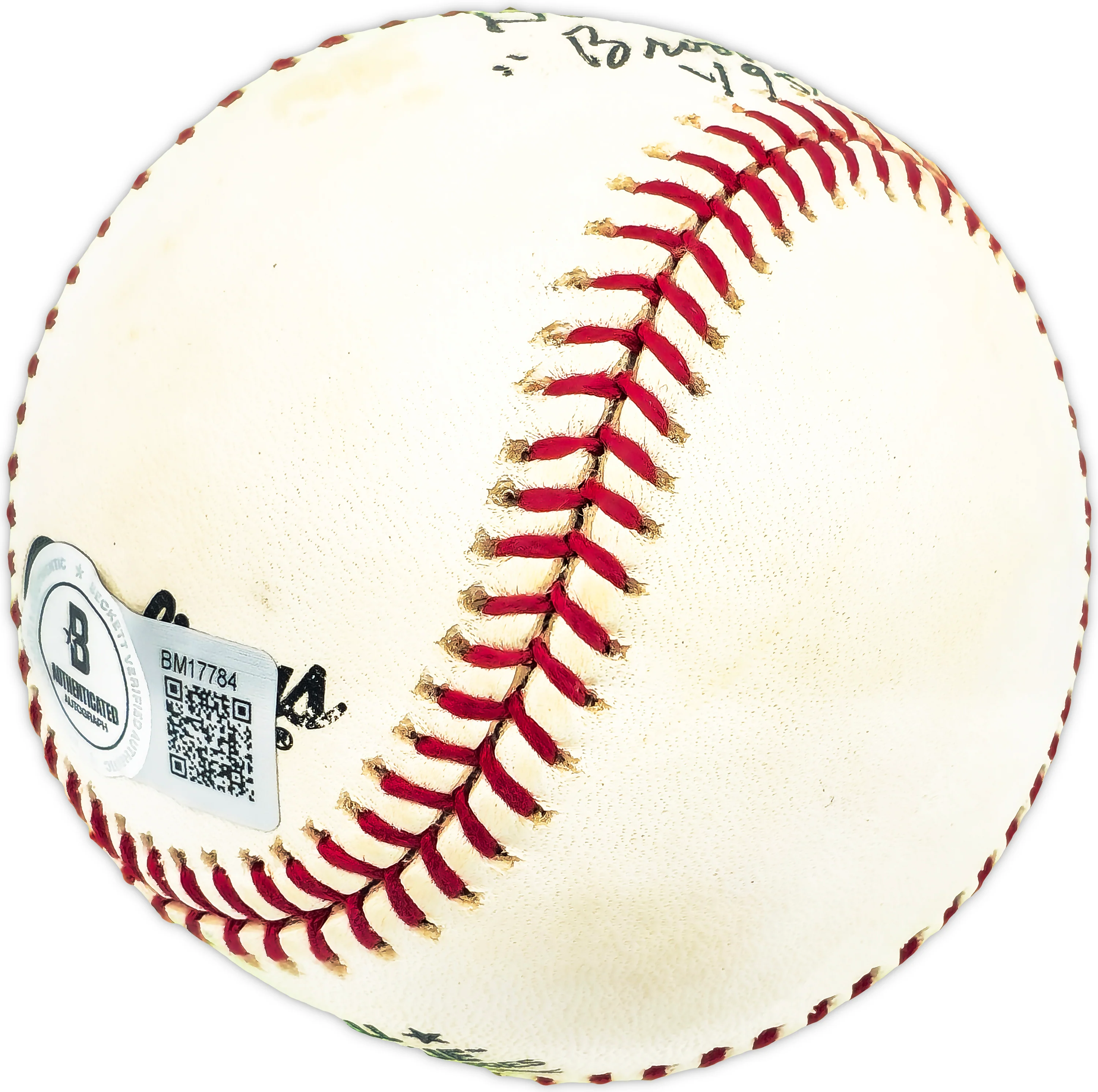 Don Thompson Autographed Official NL Baseball Brooklyn Dodgers "1951-52-53-54" Beckett BAS QR #BM17784 - Image 3