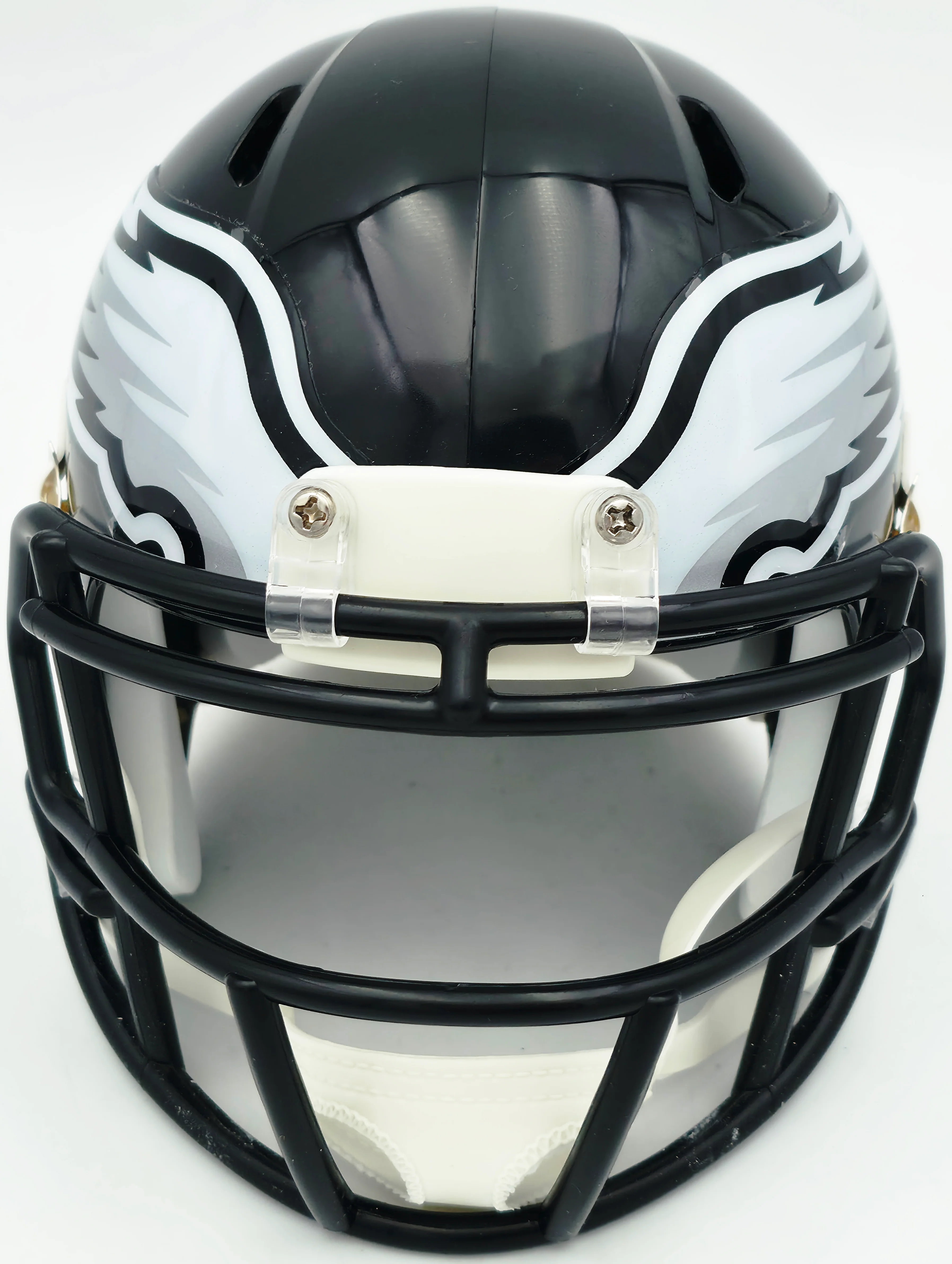 Donovan McNabb Autographed Philadelphia Eagles 2022 Alternate Black Mini Helmet Beckett BAS Witness Stock #256864 - Image 3